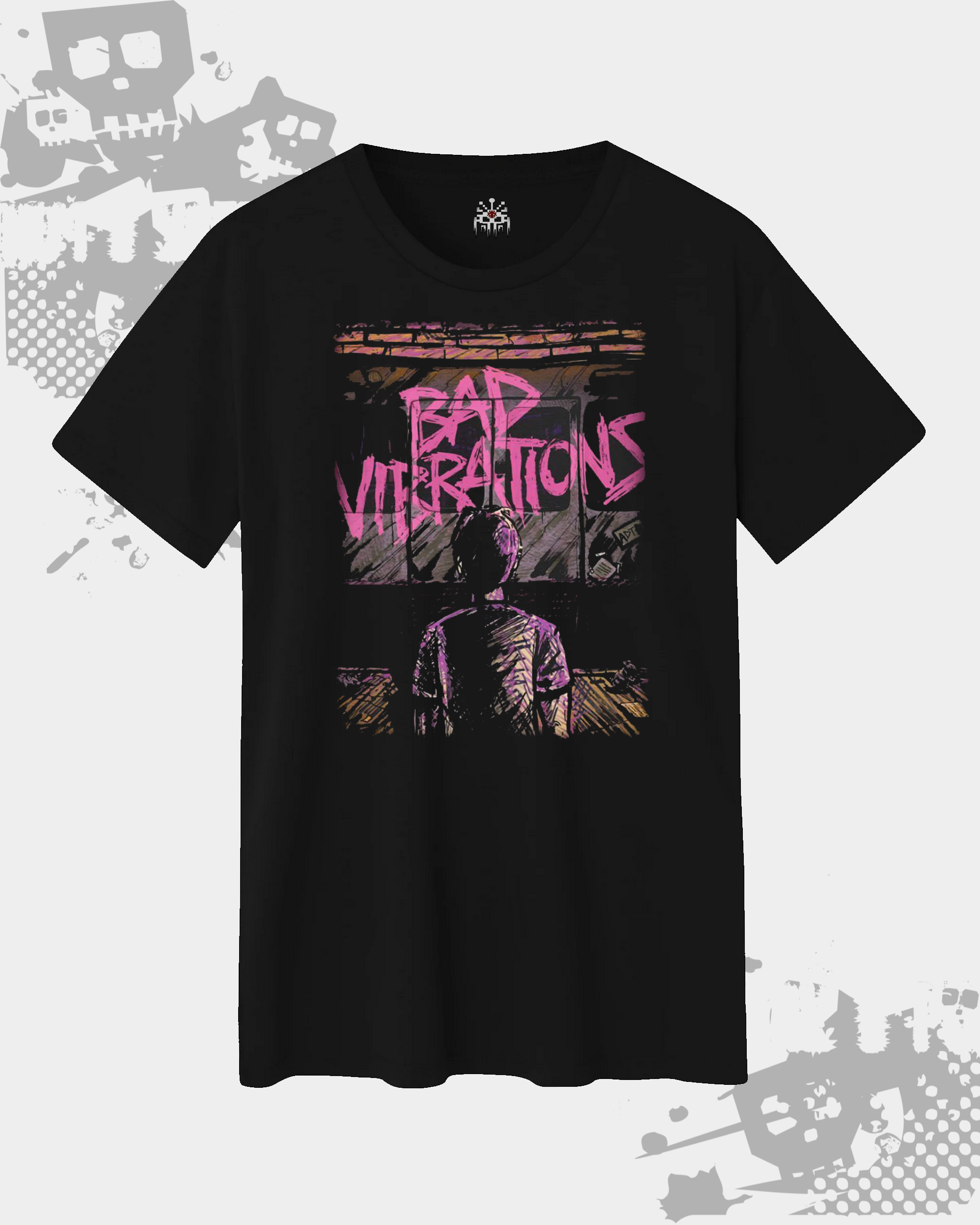 A Day To Remember Bad Vibrations Black Unisex T-Shirt
