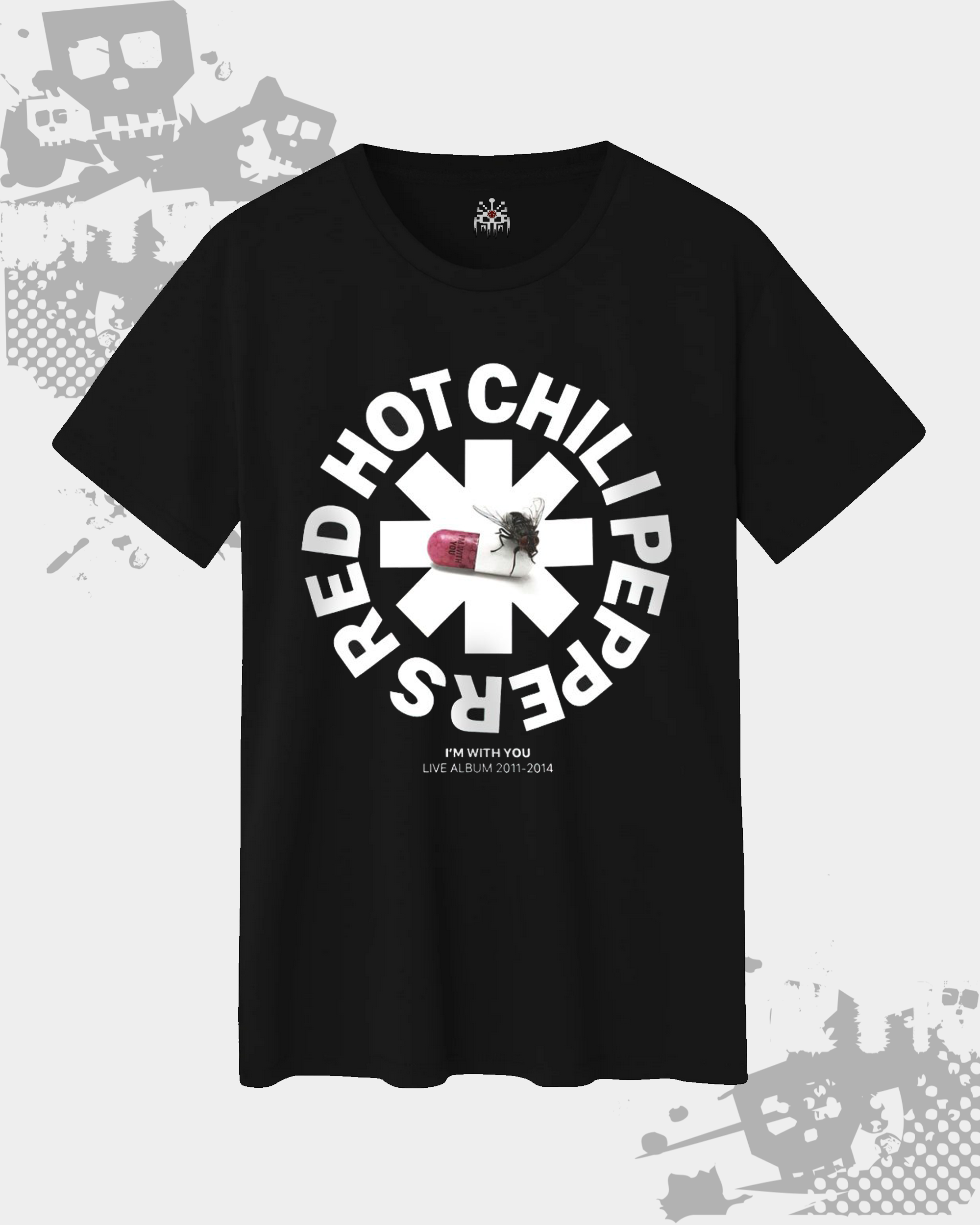 Red Hot Chili Peppers Black Unisex T-shirt