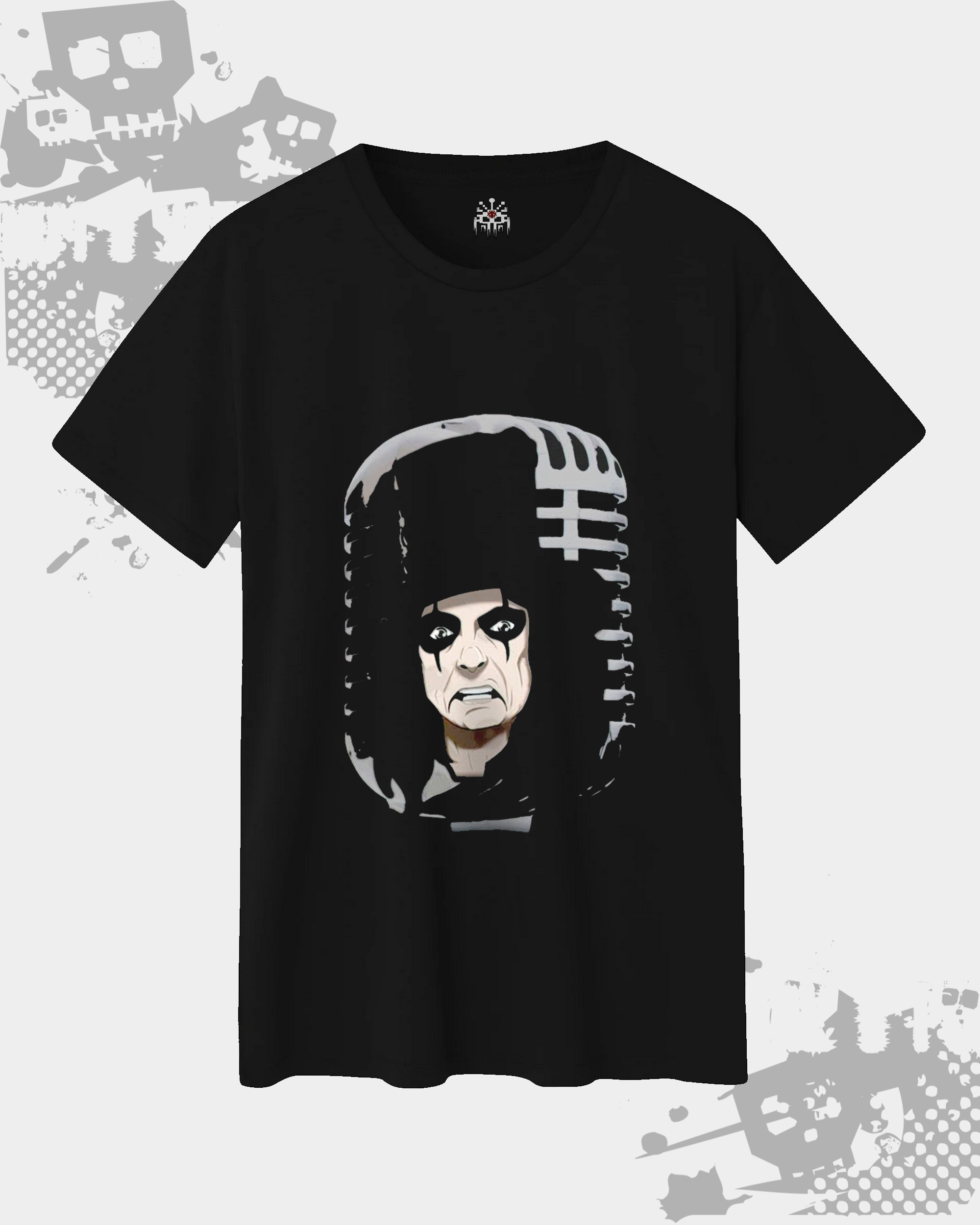 Alice Cooper Black Unisex T-Shirt