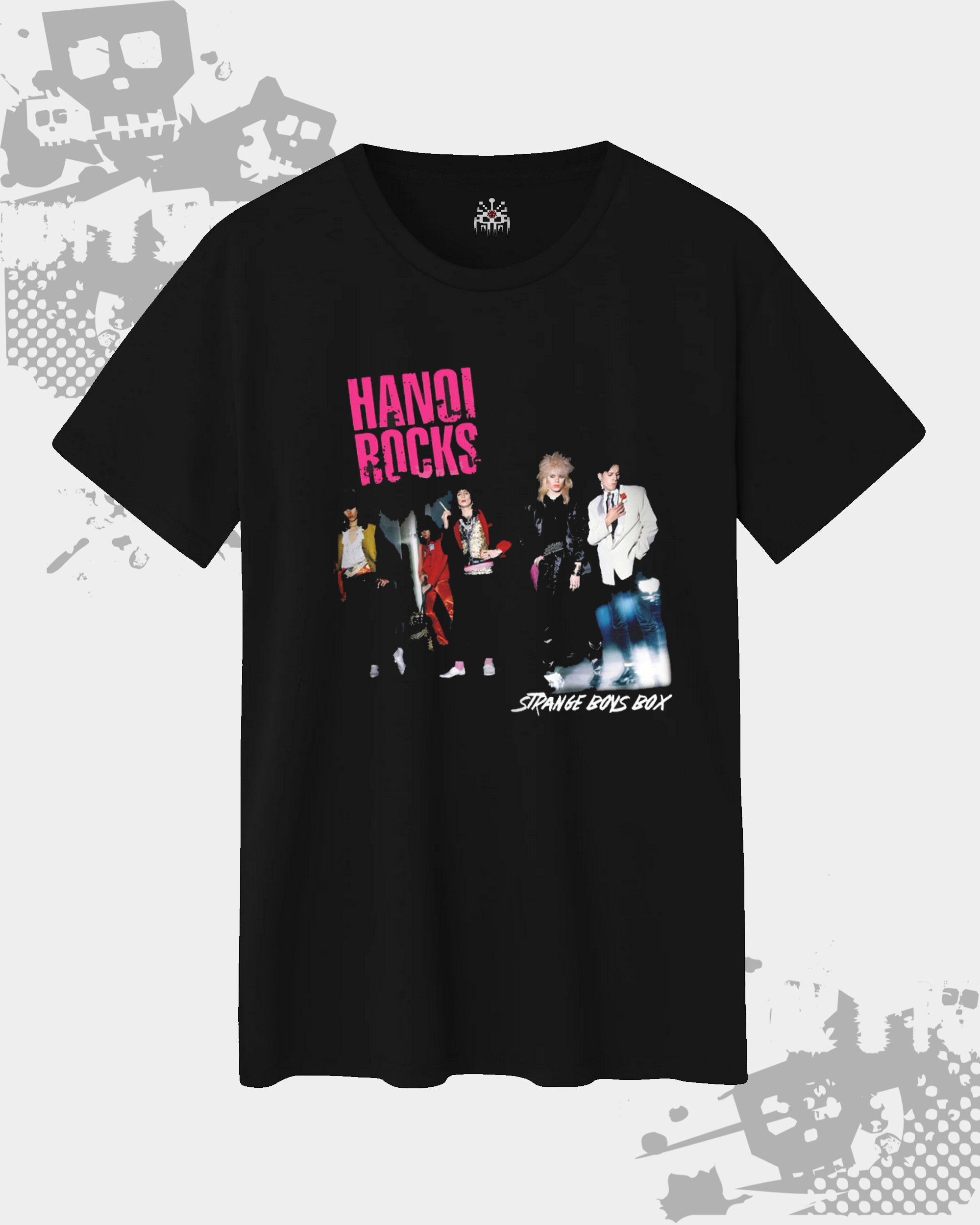 Hanoi Rocks Black Unisex T-Shirt