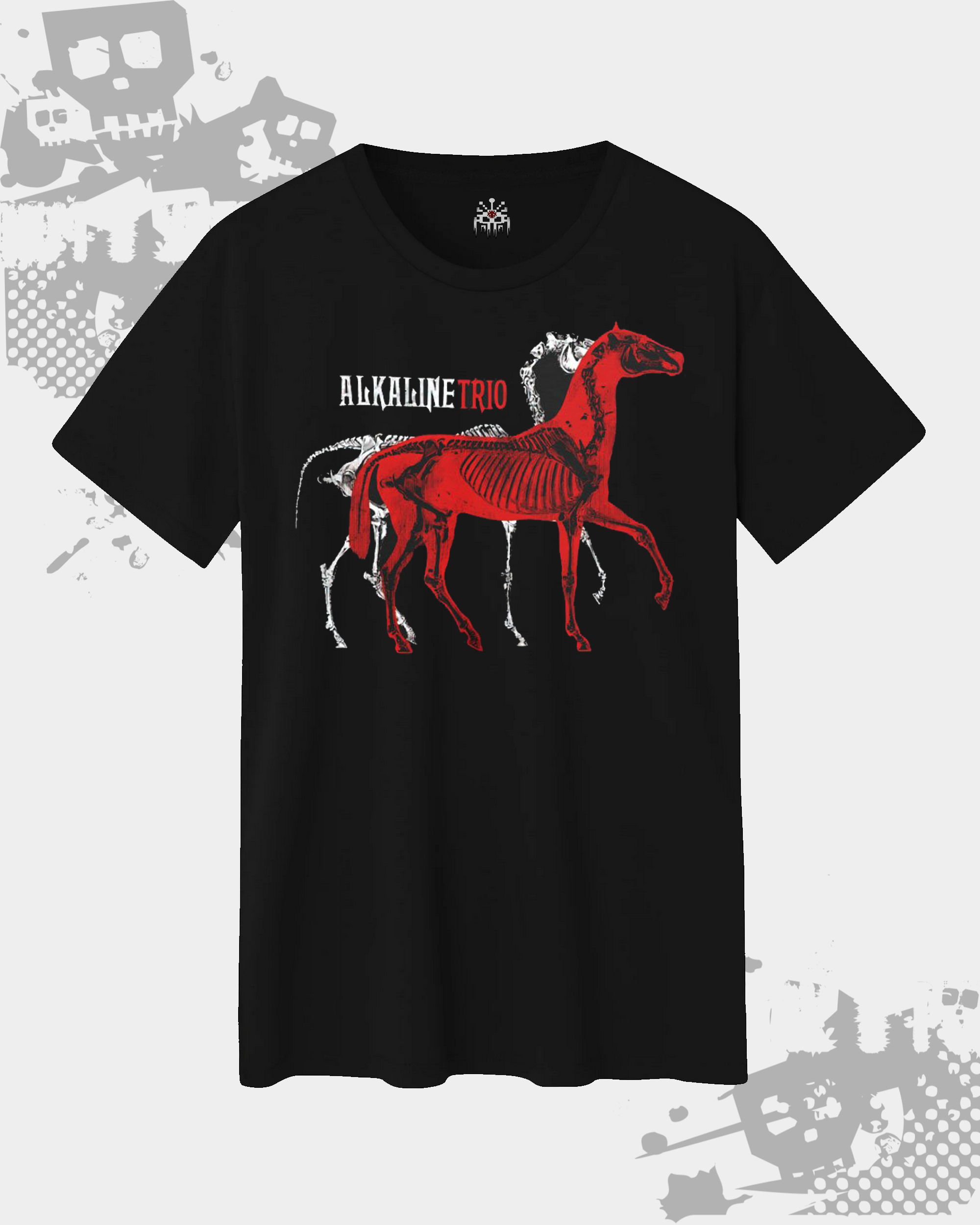 Alkaline Trio Black Unisex T-Shirt