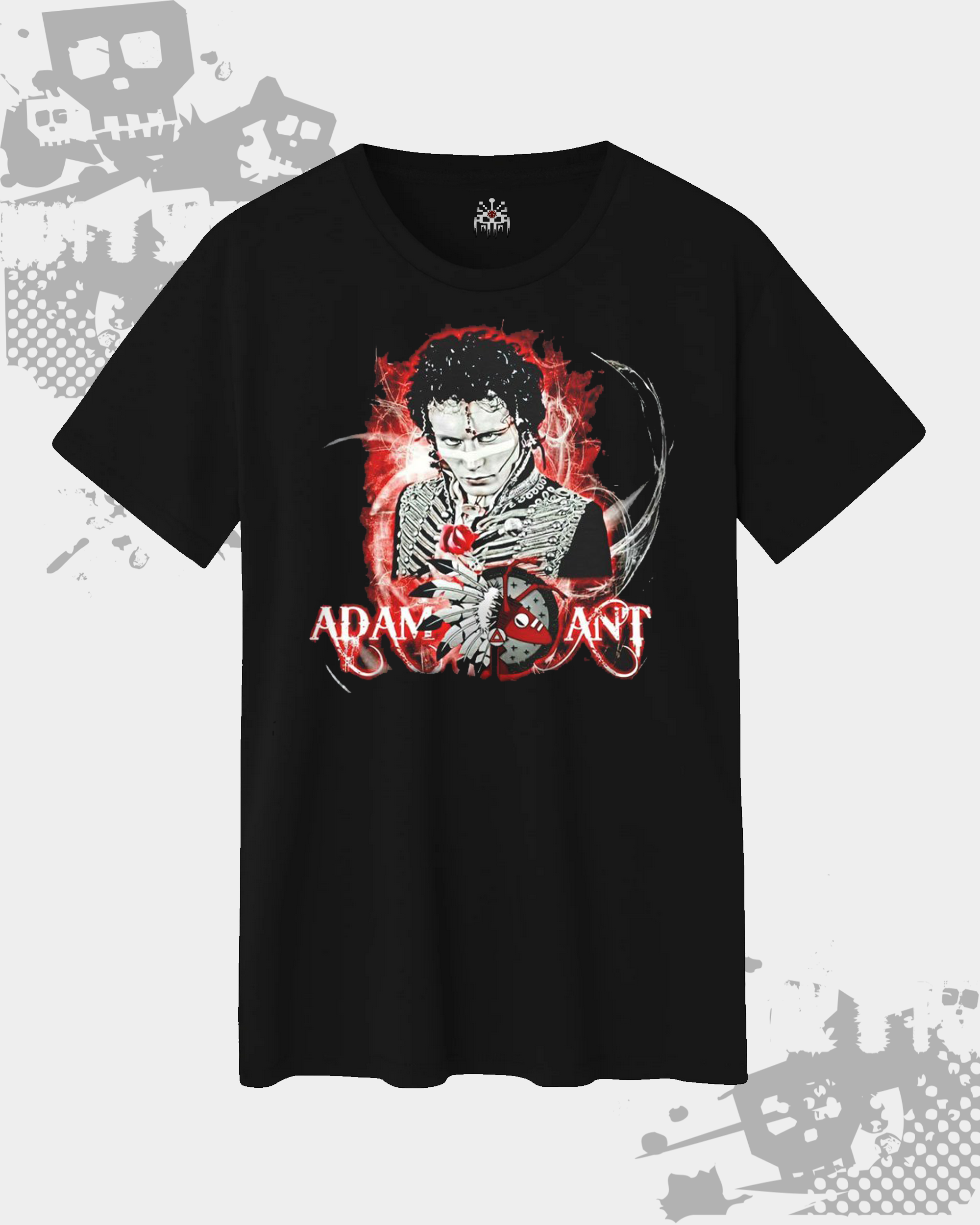 Adam Ant Black Unisex T-Shirt