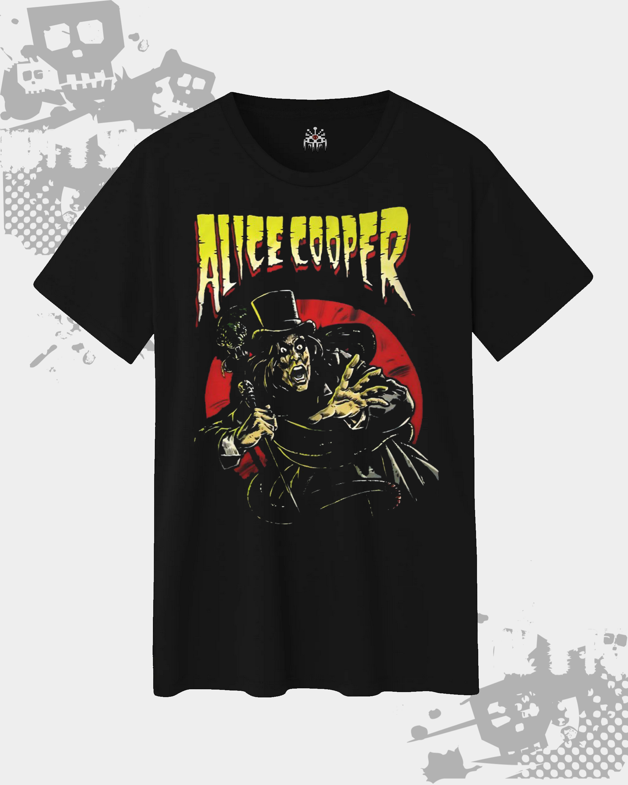 Alice Cooper Black Unisex T-Shirt