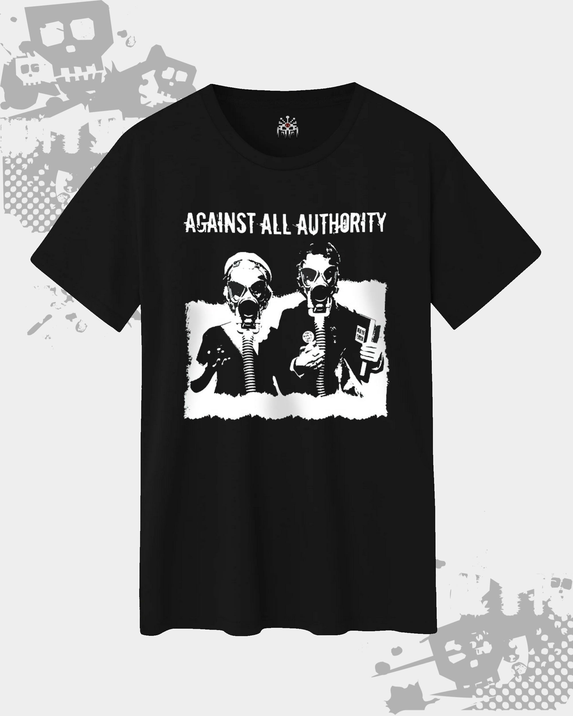 Against All Authority Black Unisex T-Shirt