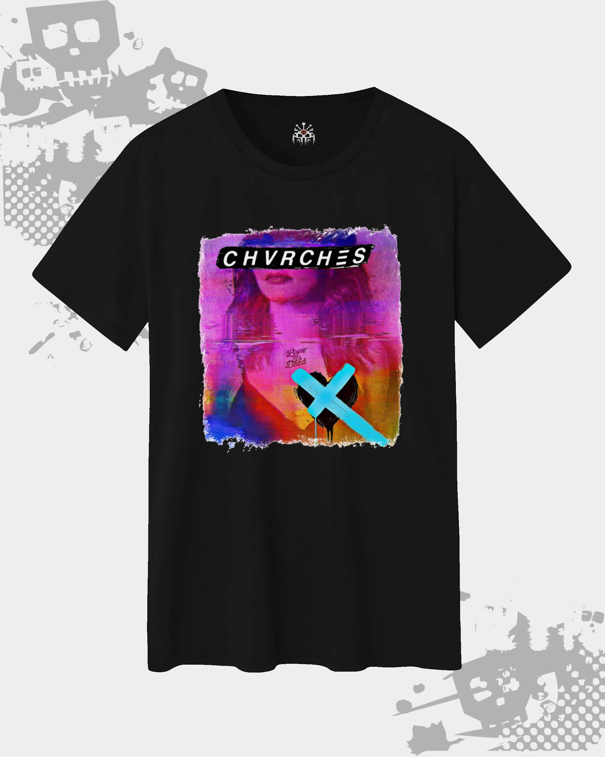 CHVRCHES Black Unisex T-Shirt