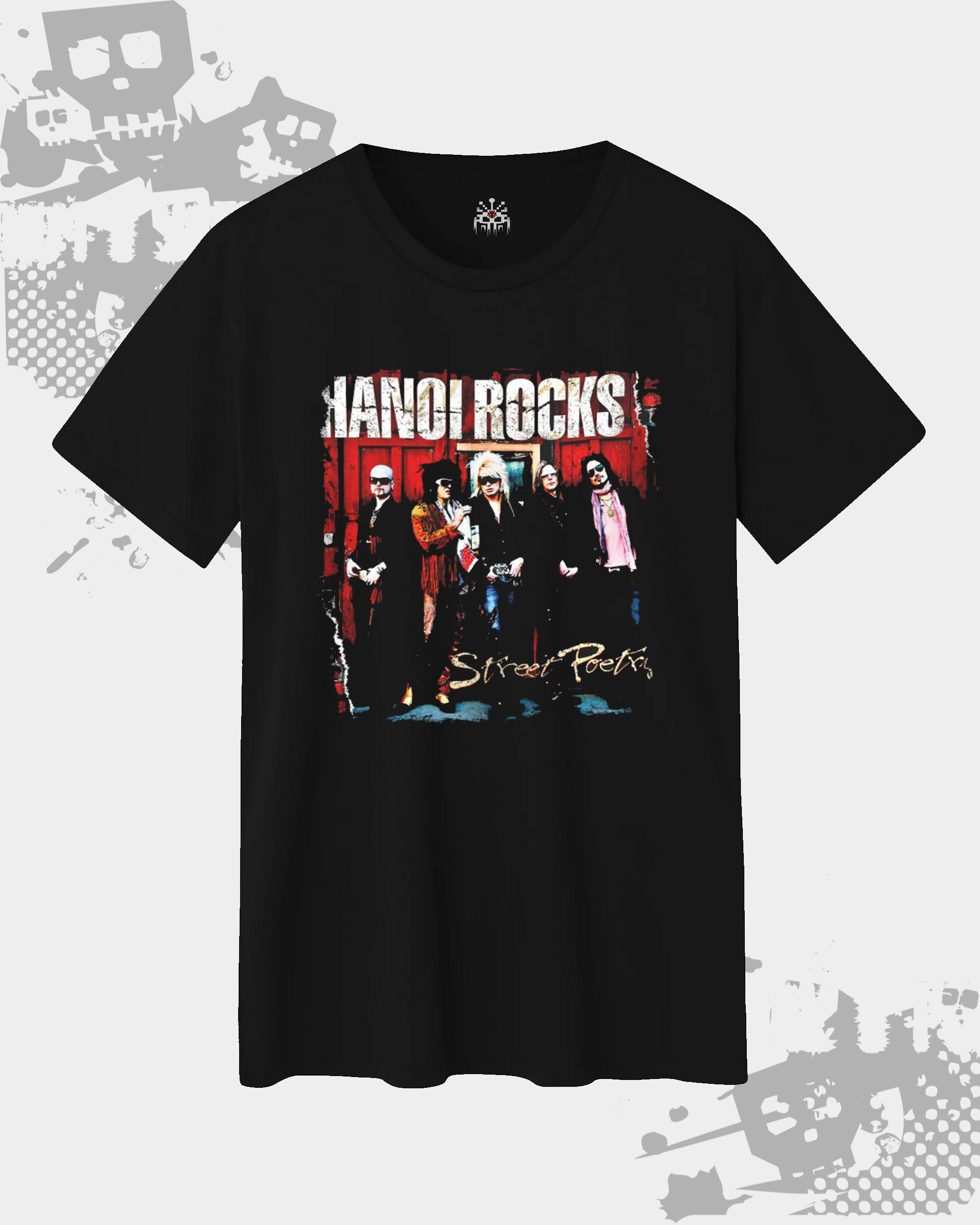 Hanoi Rocks Black Unisex T-Shirt