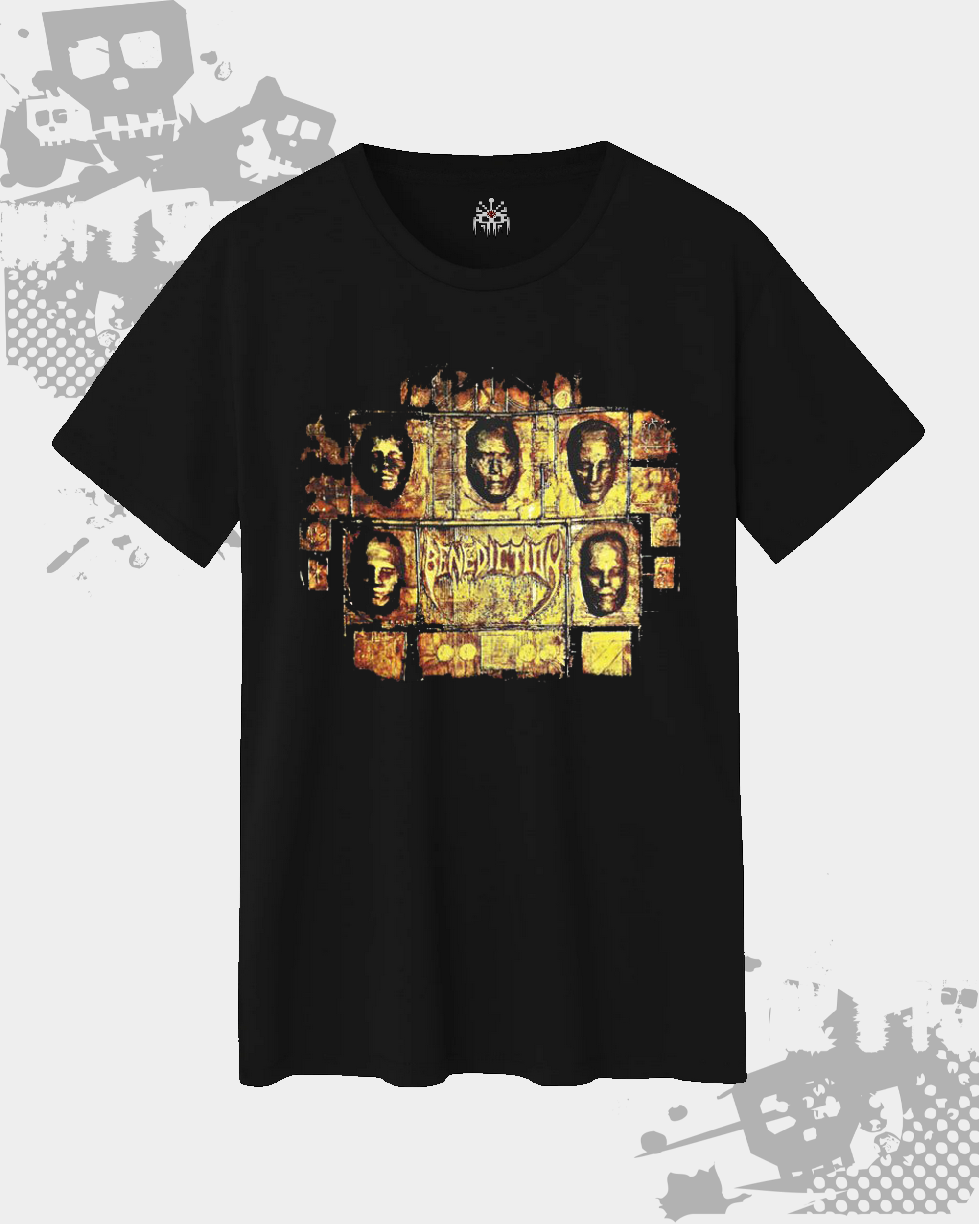 Benediction Black Unisex T-Shirt