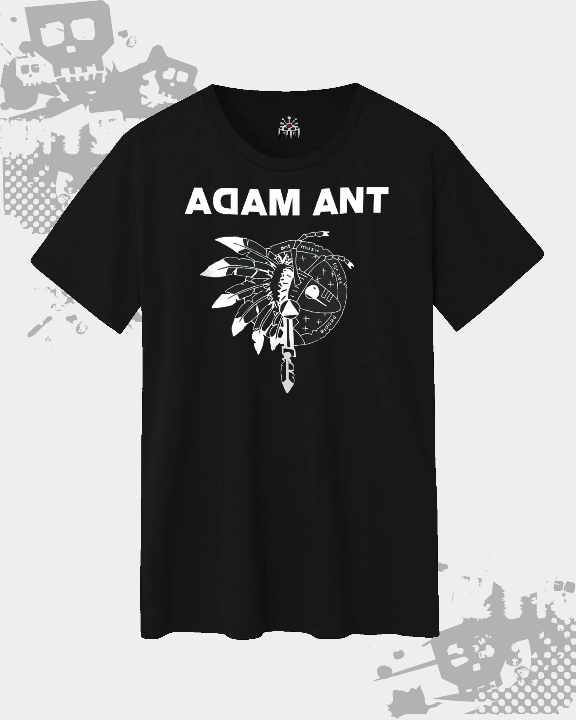 Adam Ant Black Unisex T-Shirt