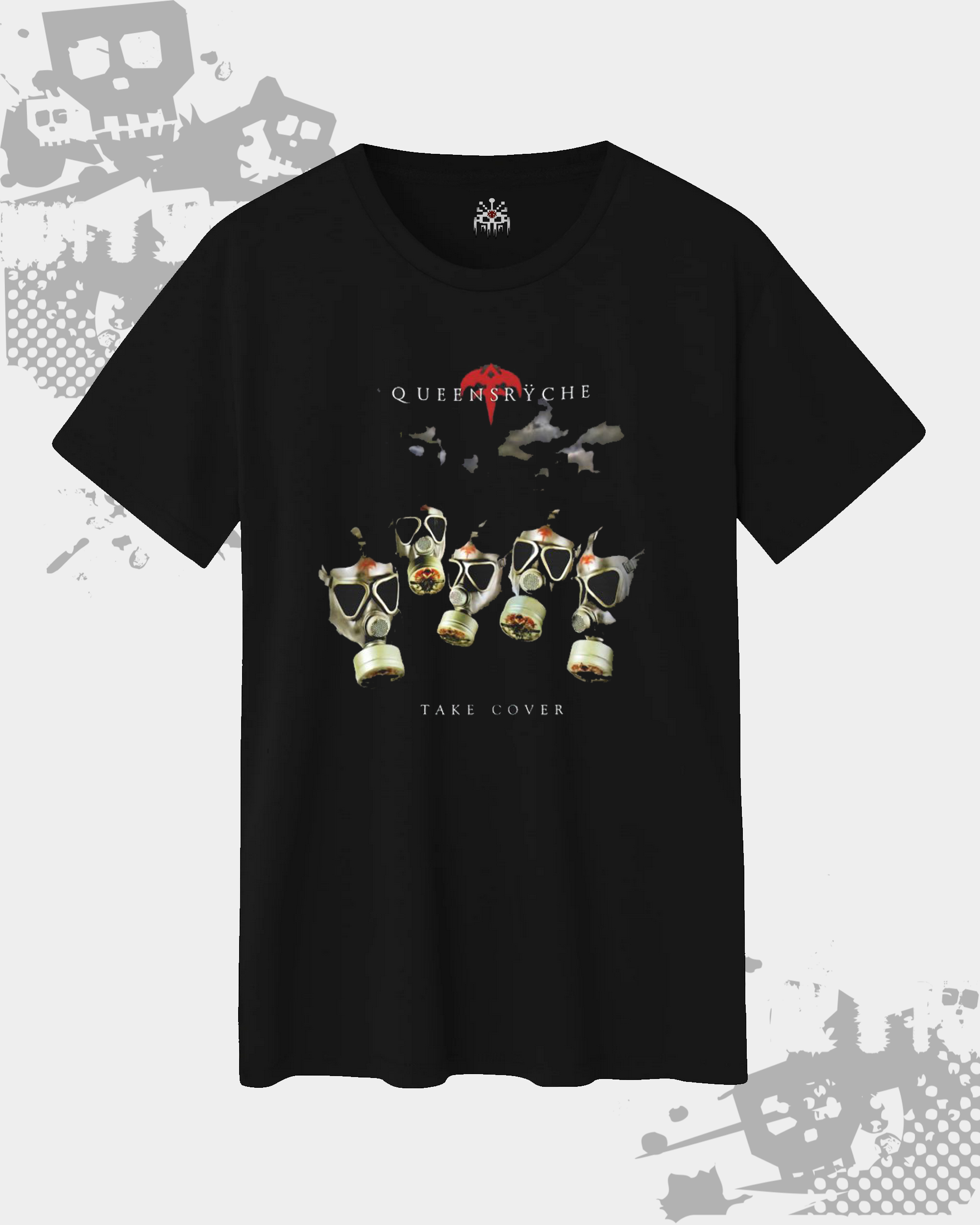 Queensryche Black Unisex T-shirt