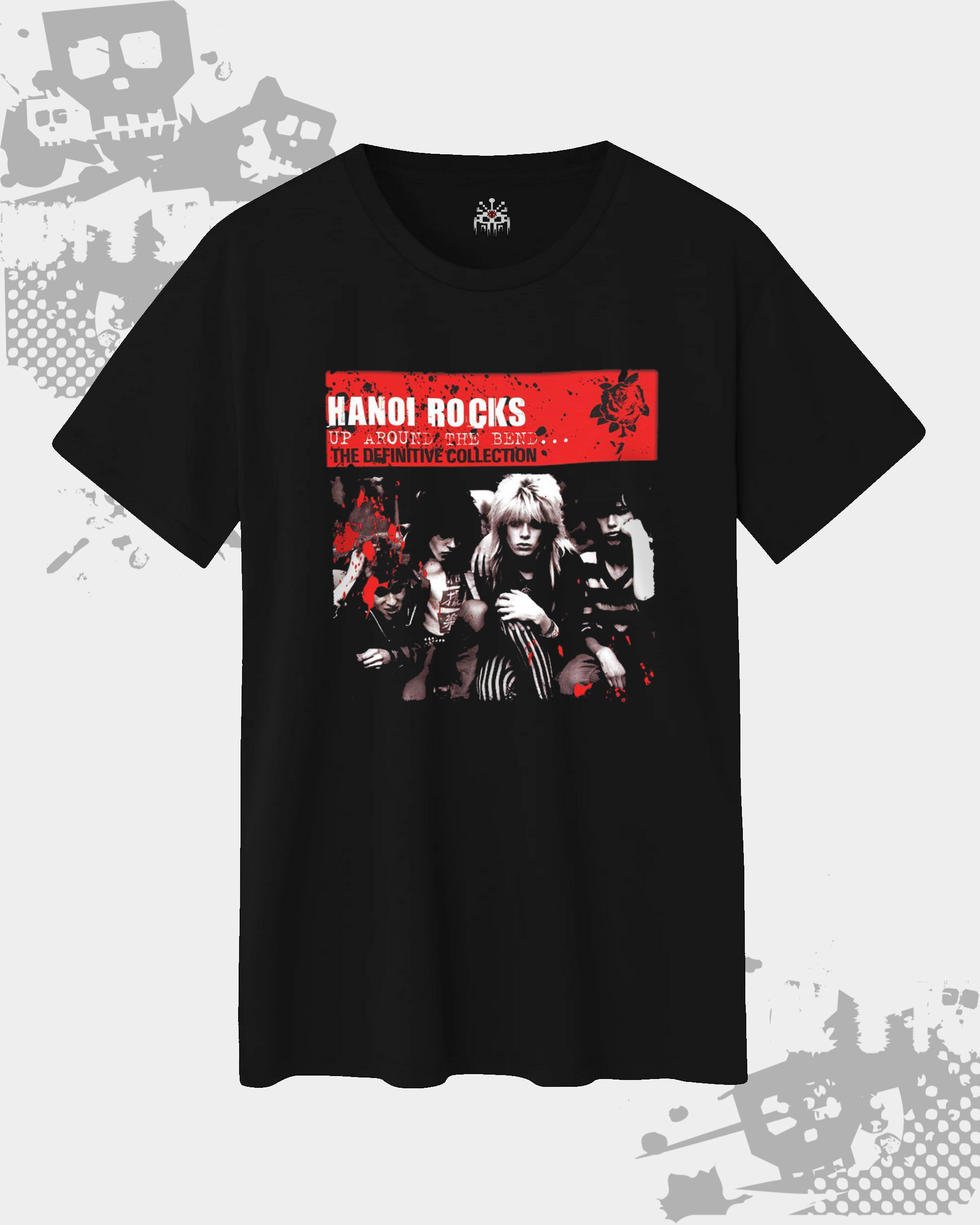 Hanoi Rocks Black Unisex T-Shirt