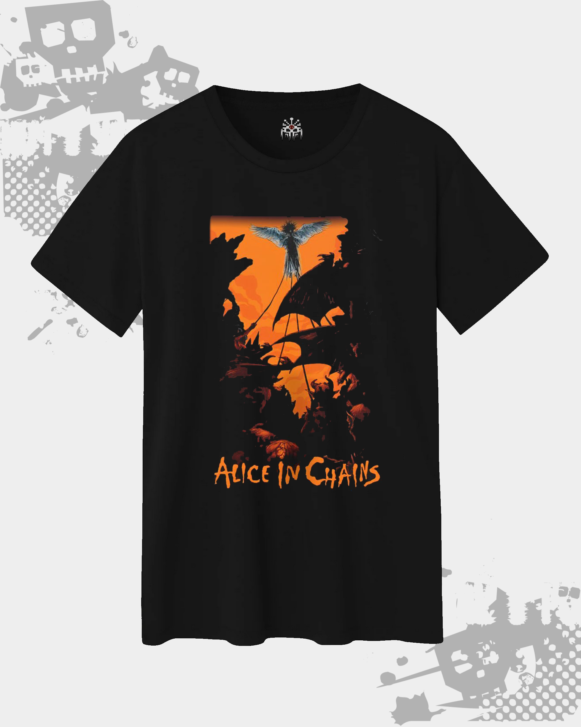 Alice in Chains Black Unisex T-Shirt