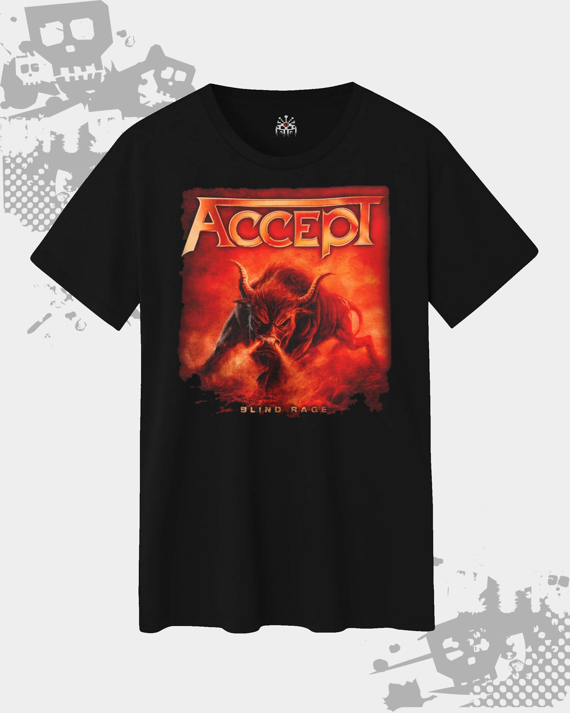 Accept Black Unisex T-Shirt