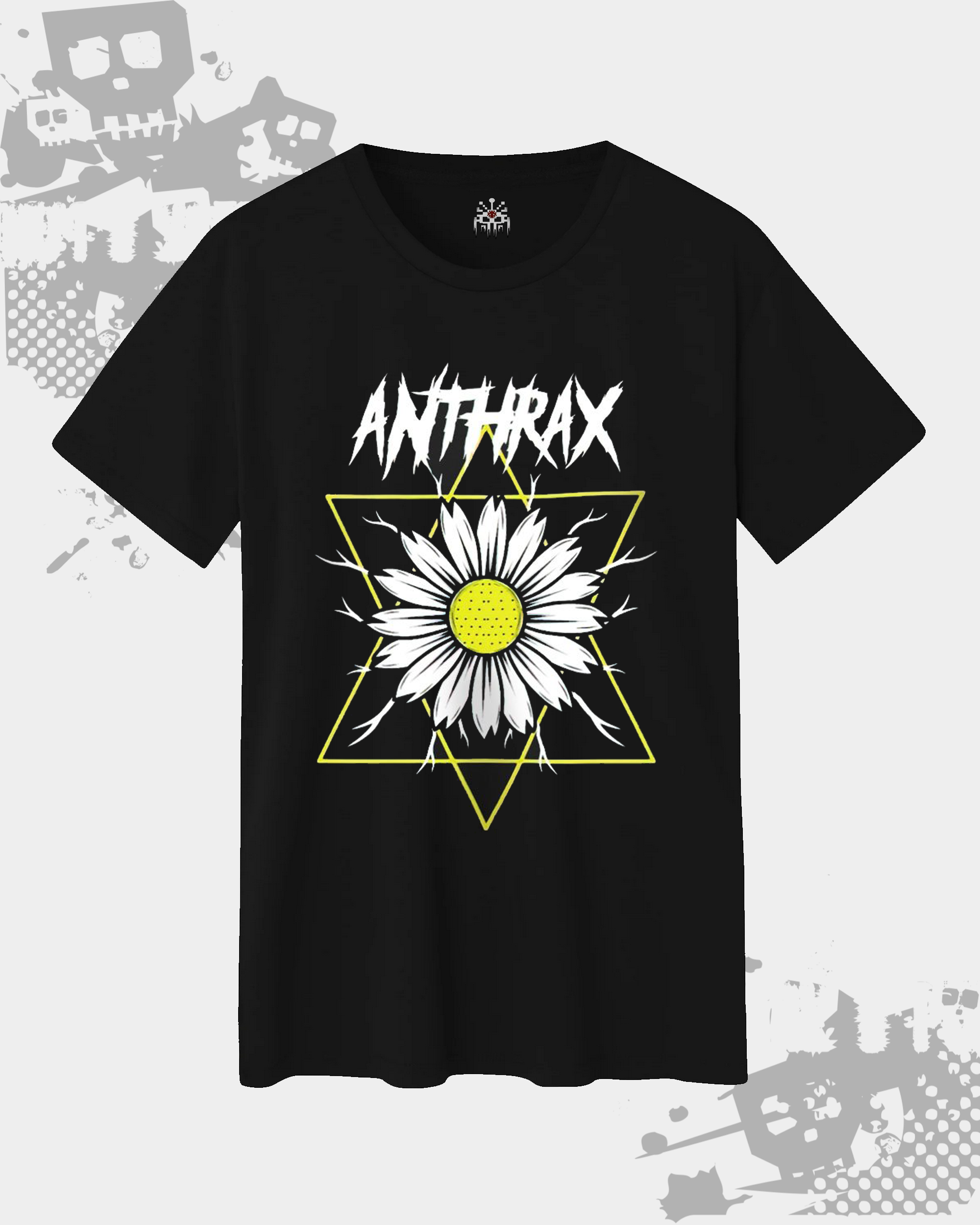 Anthrax Black Unisex T-Shirt