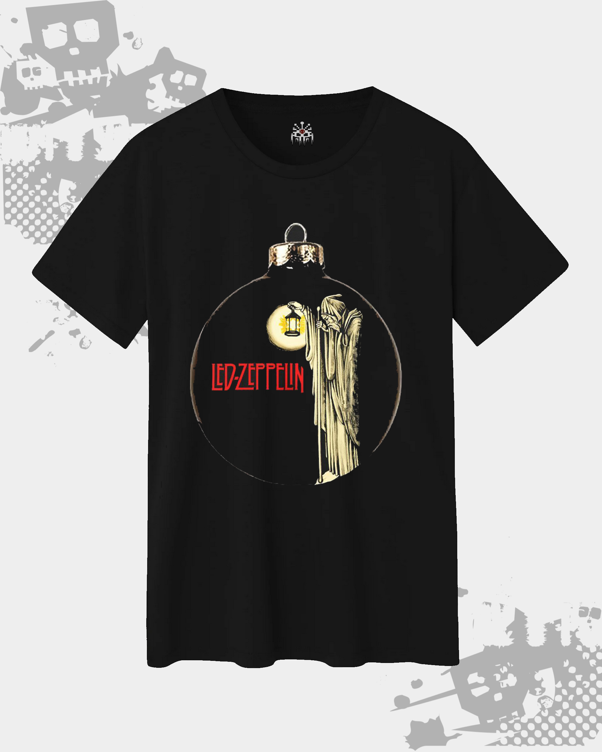 Led Zeppelin Black Unisex T-shirt