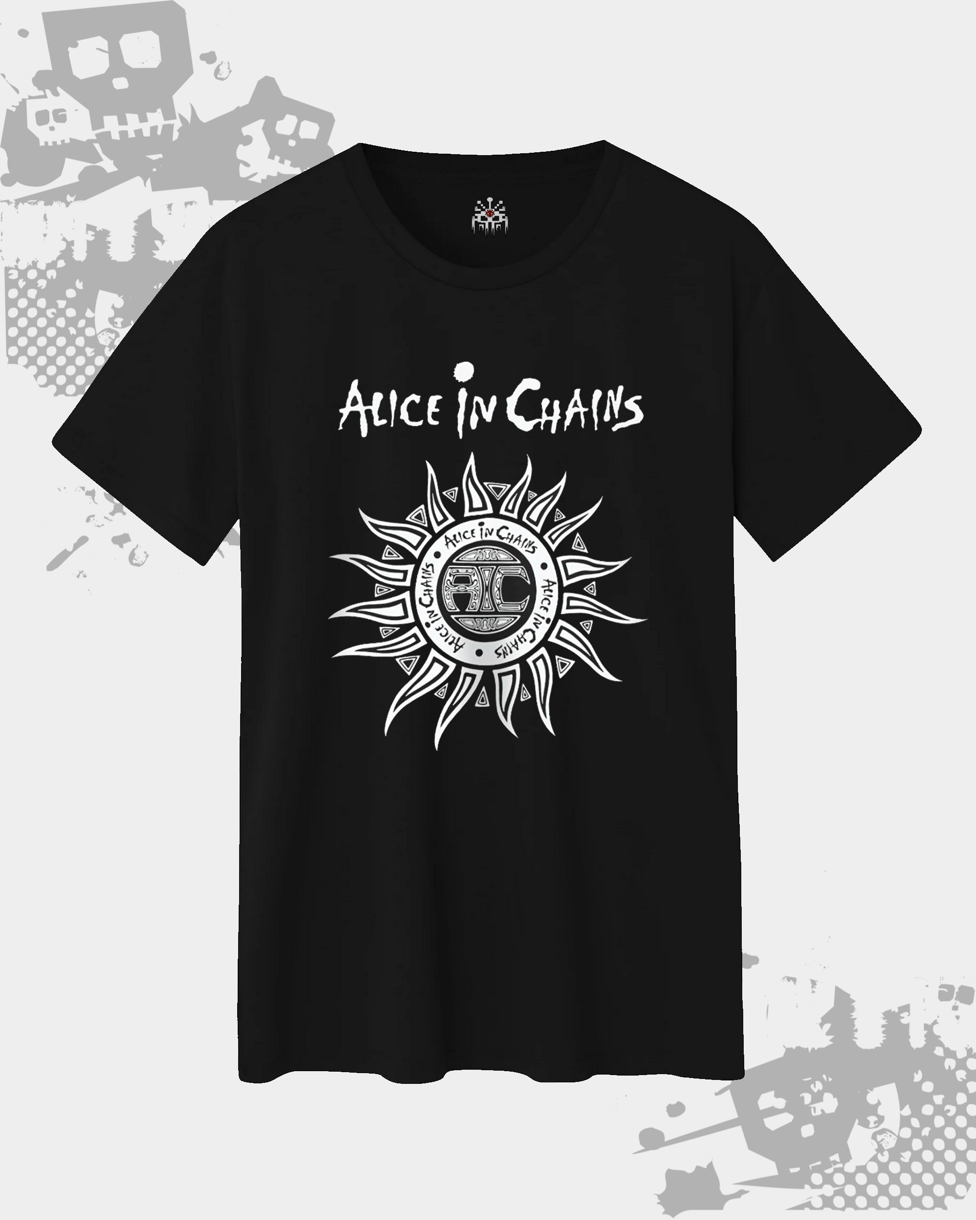 Alice in Chains Black Unisex T-Shirt