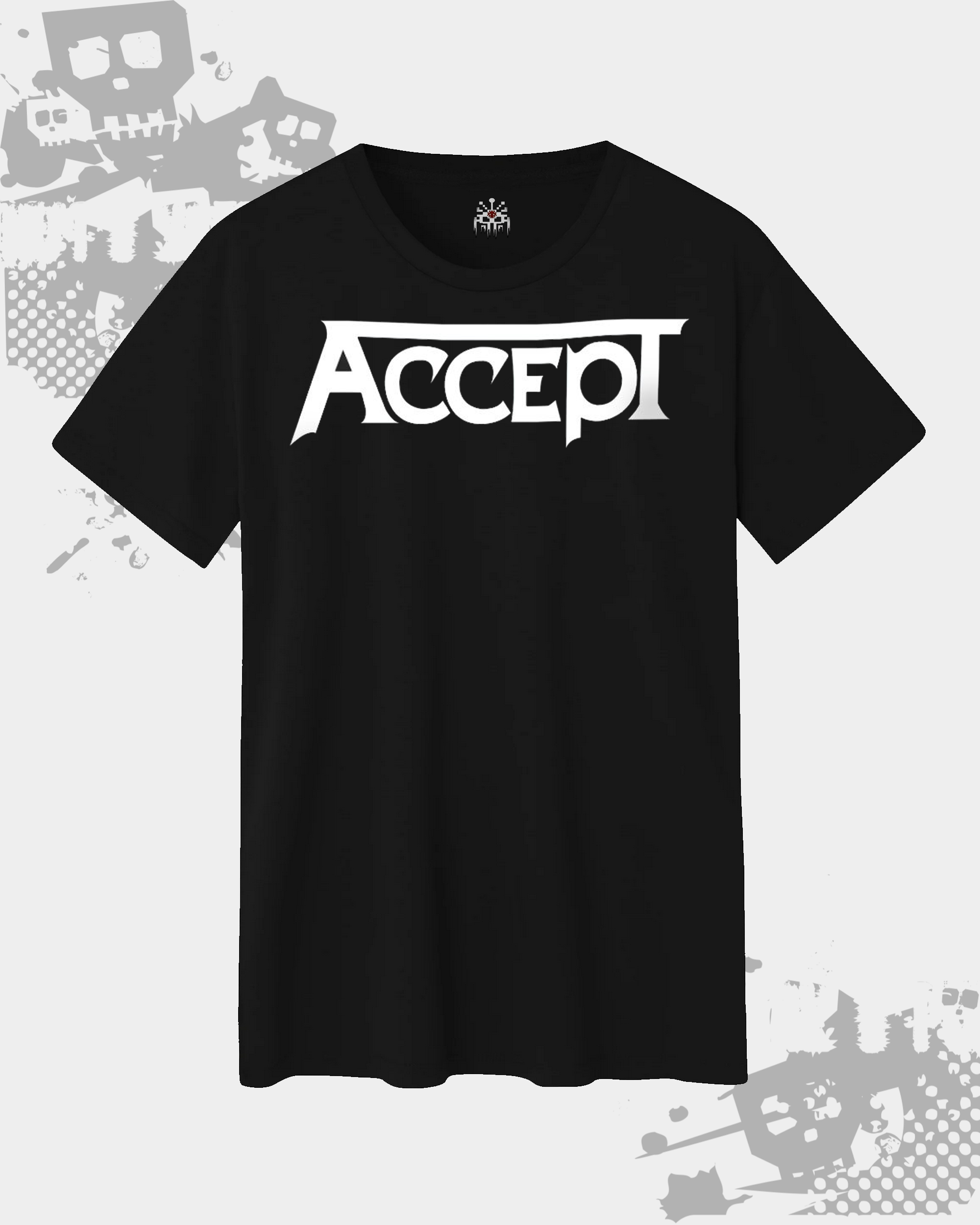 Accept Black Unisex T-Shirt