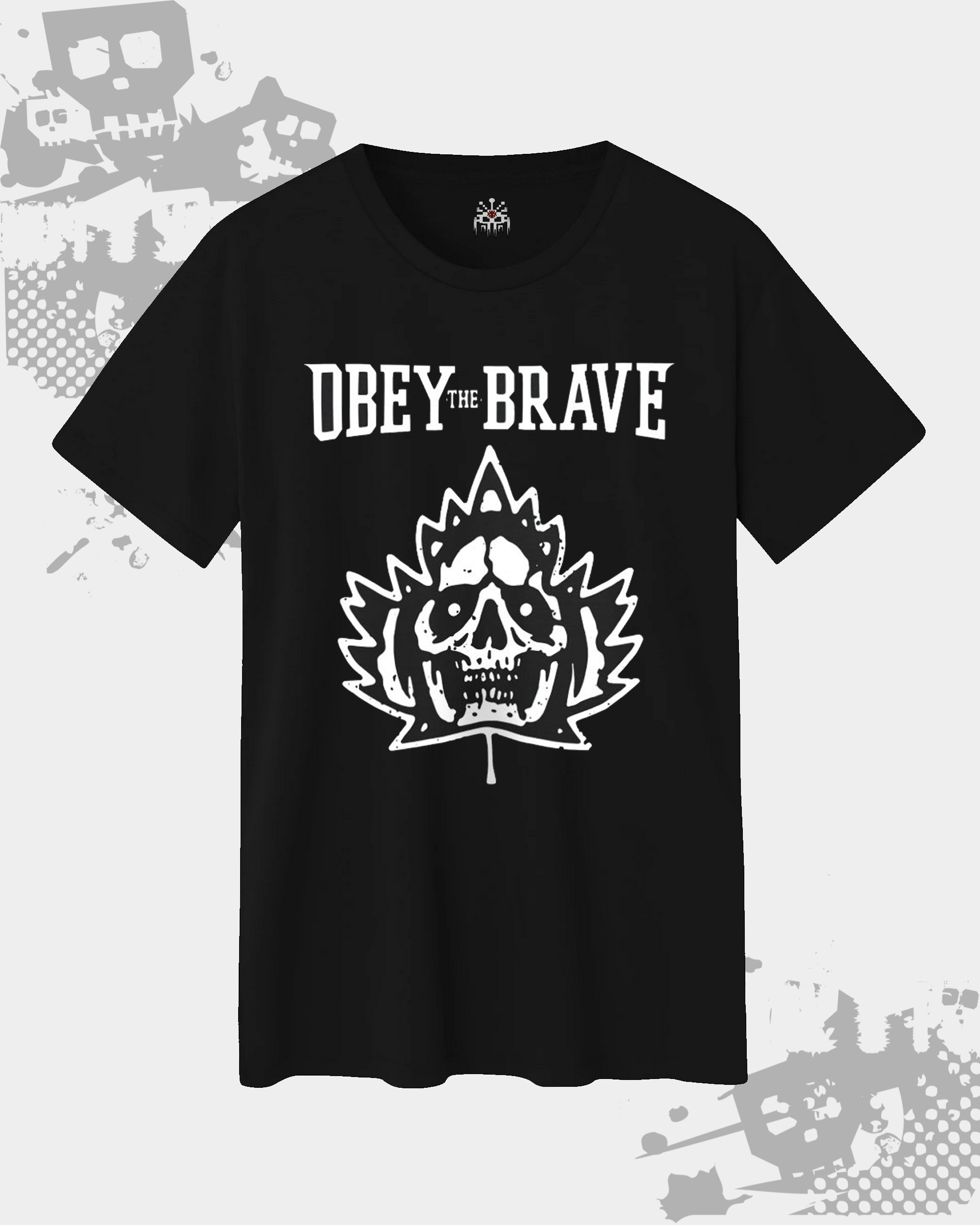Obey the Brave Unisex Black T-shirt