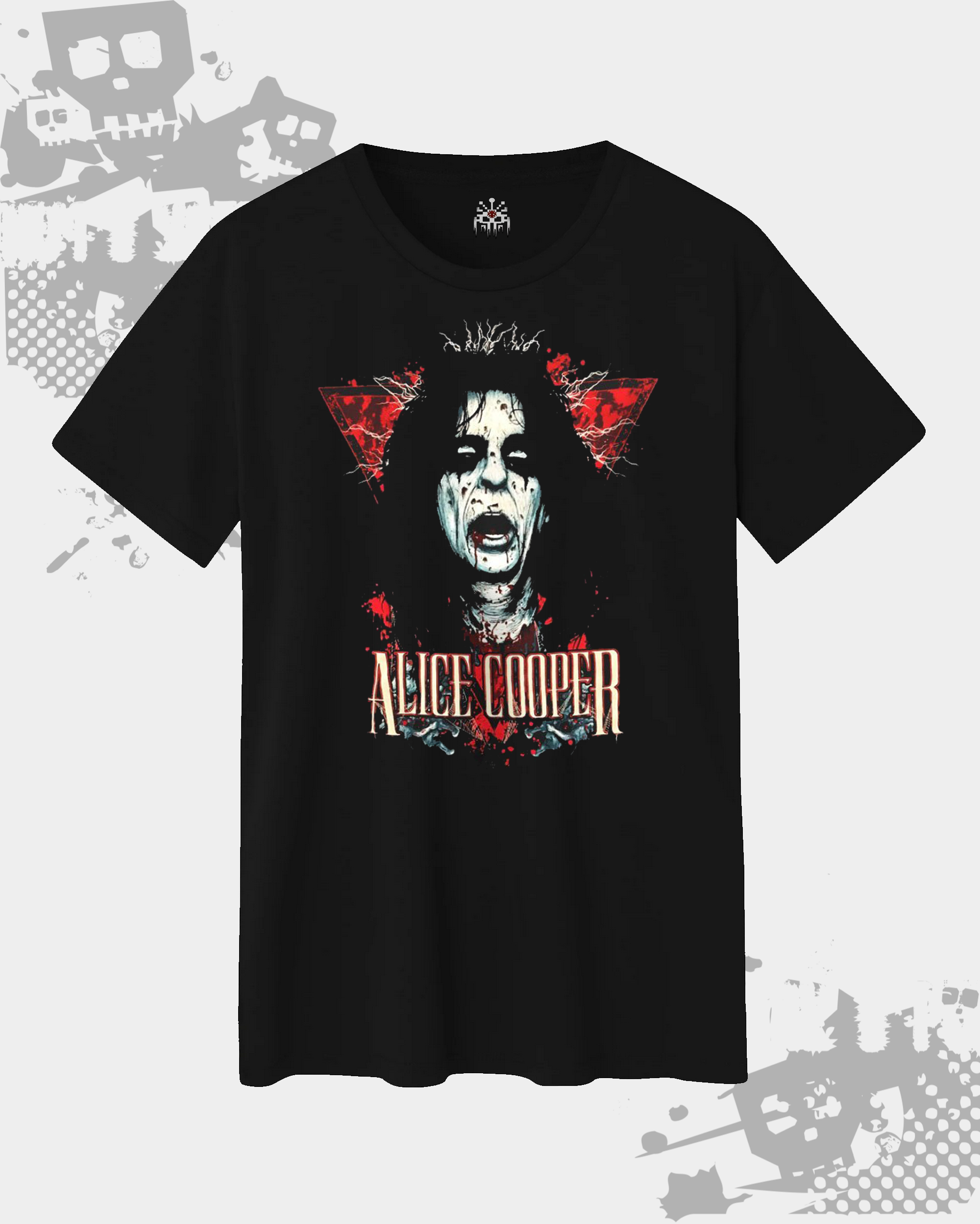 Alice Cooper Black Unisex T-Shirt