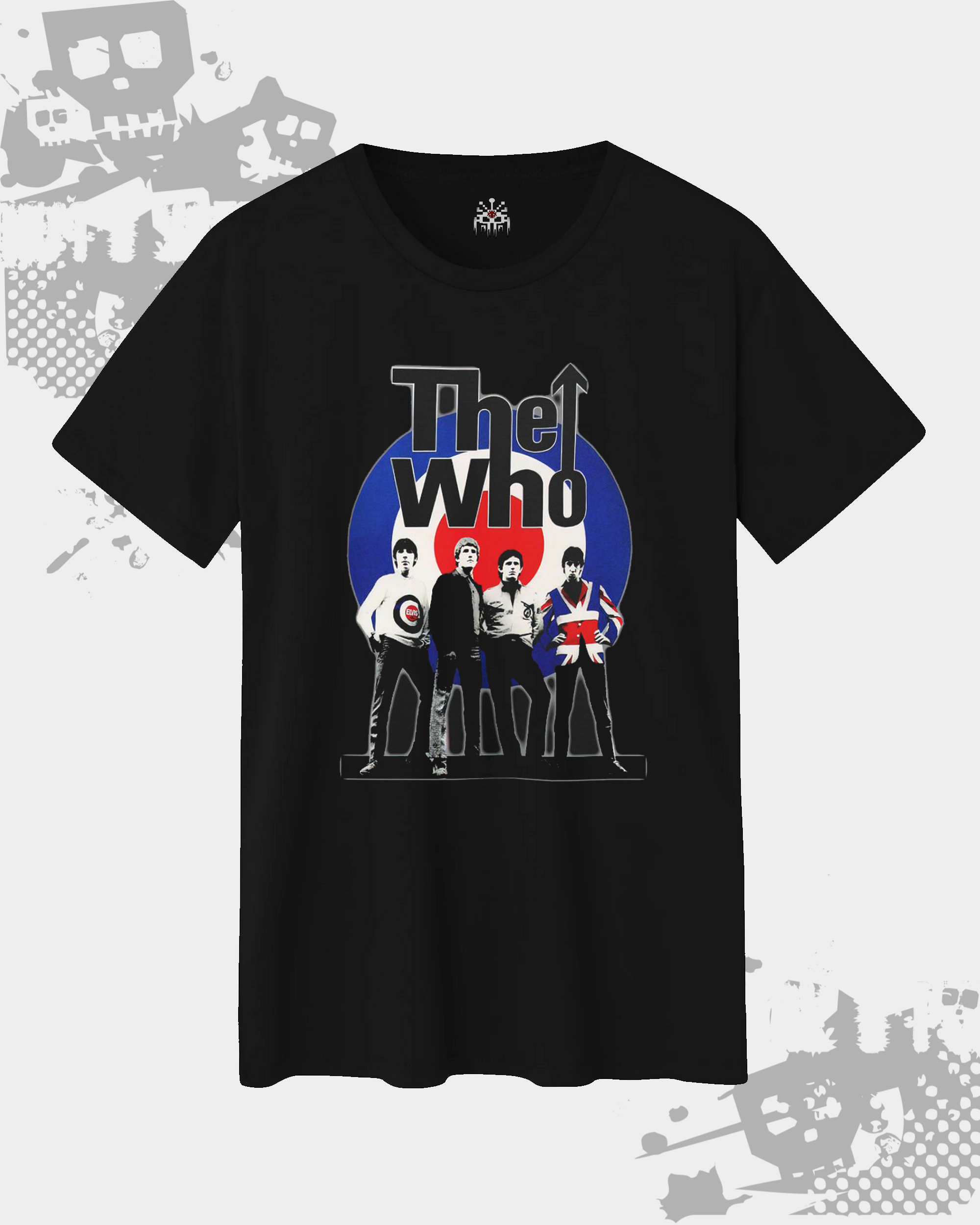 The Who Black Unisex T-Shirt