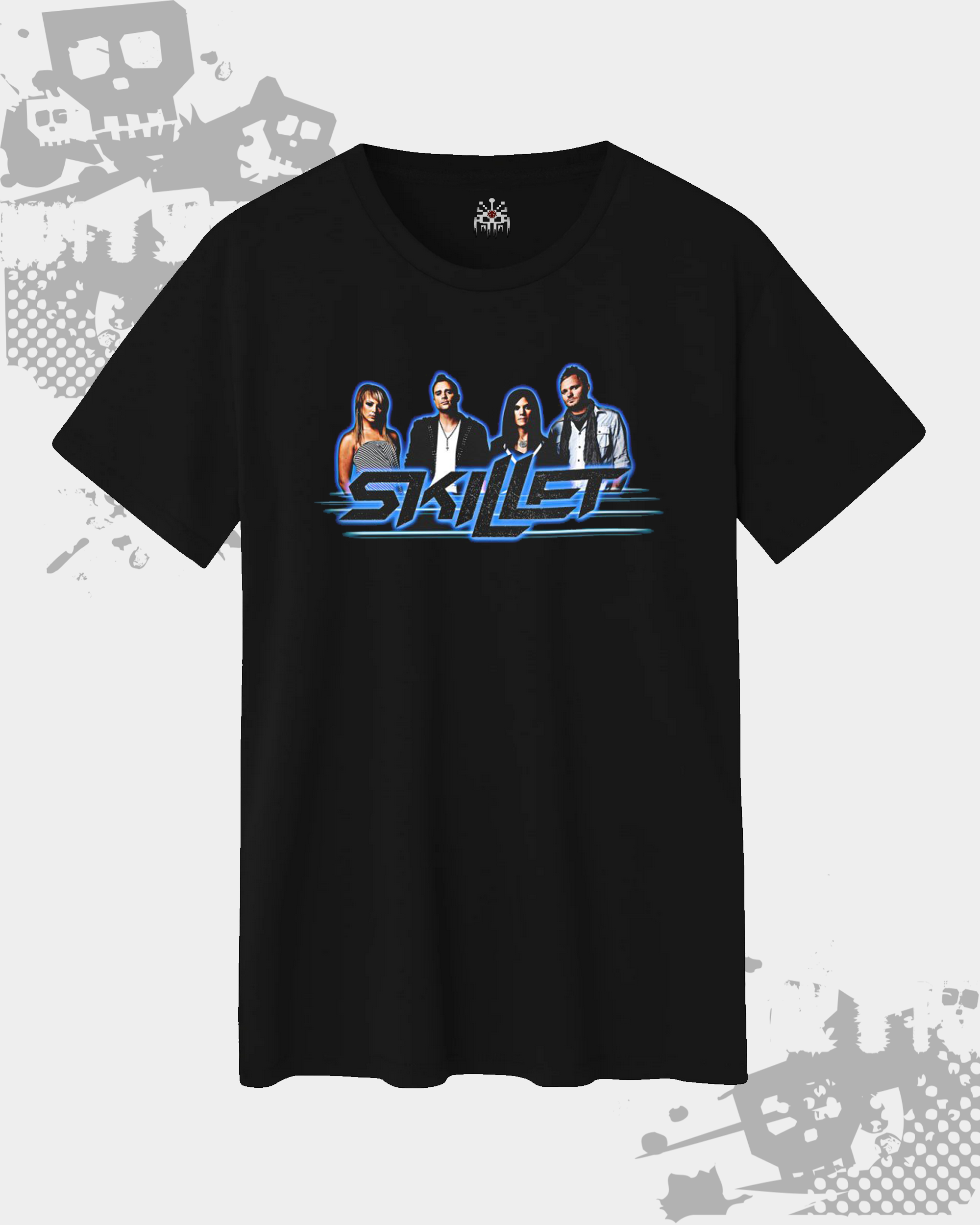 Skillet Black Unisex T-Shirt