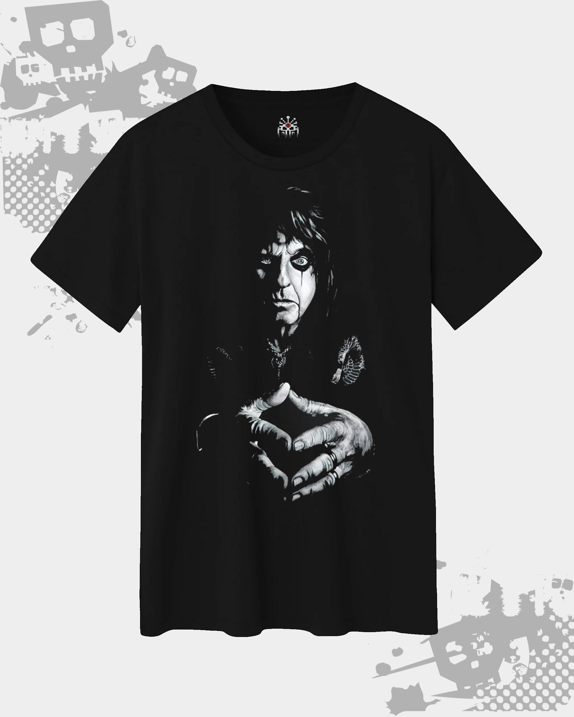 Alice Cooper Black Unisex T-Shirt