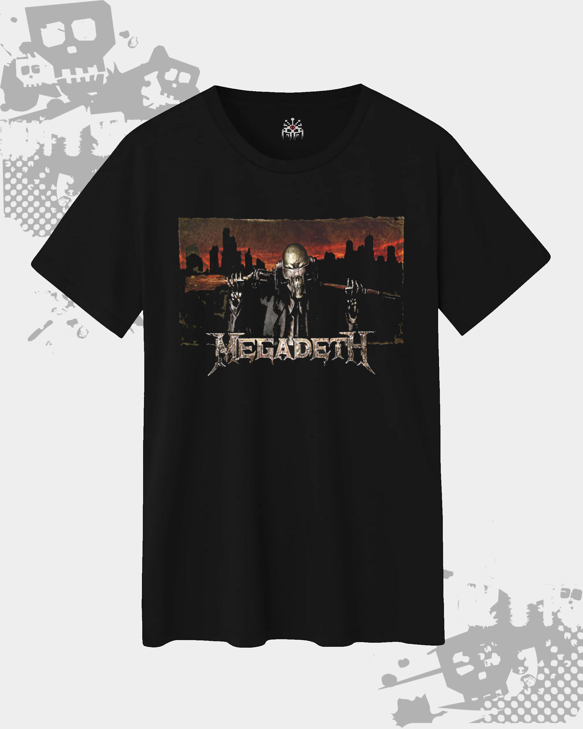 Megadeth Unisex Black T-Shirt