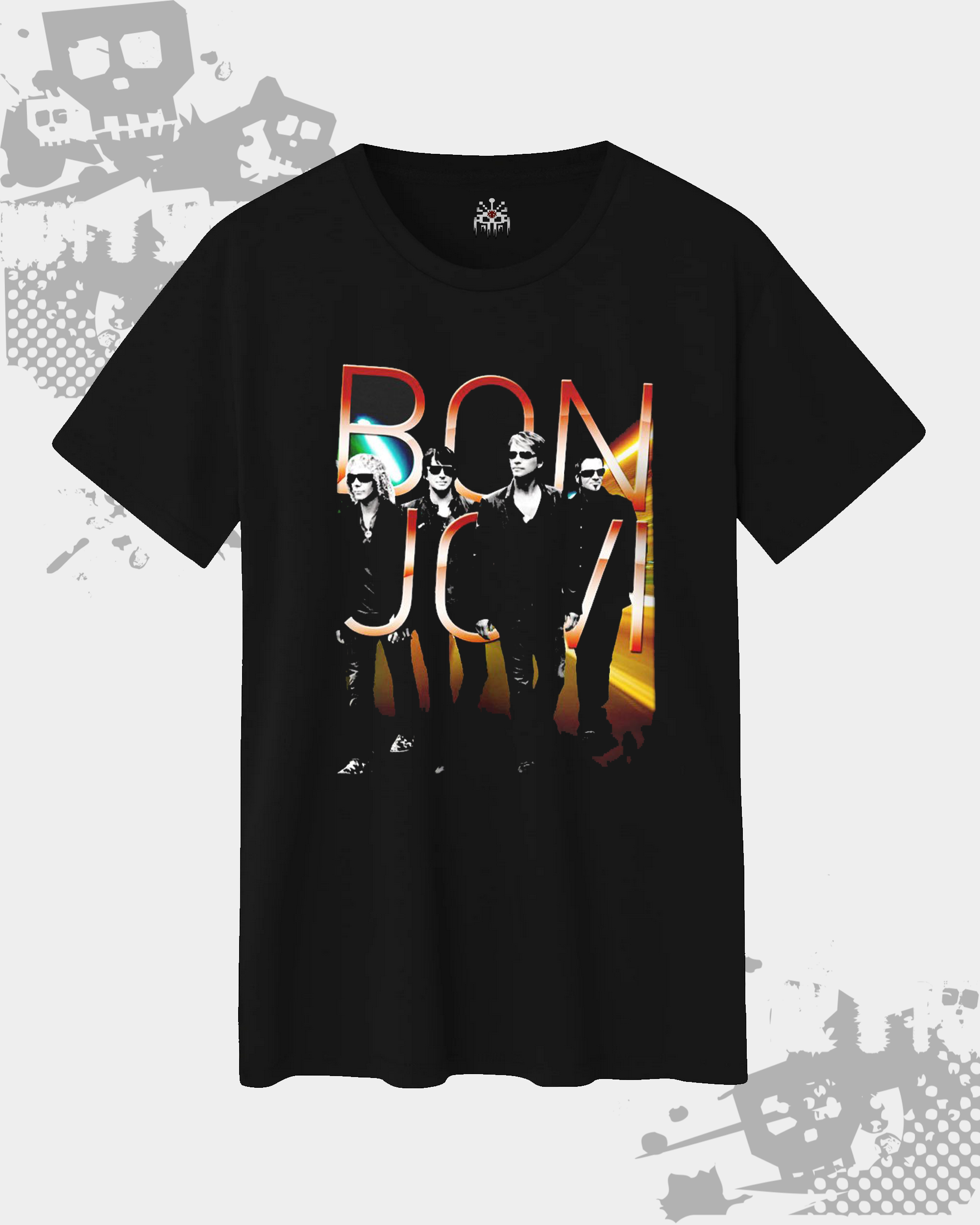 Bon Jovi Black Unisex T-Shirt