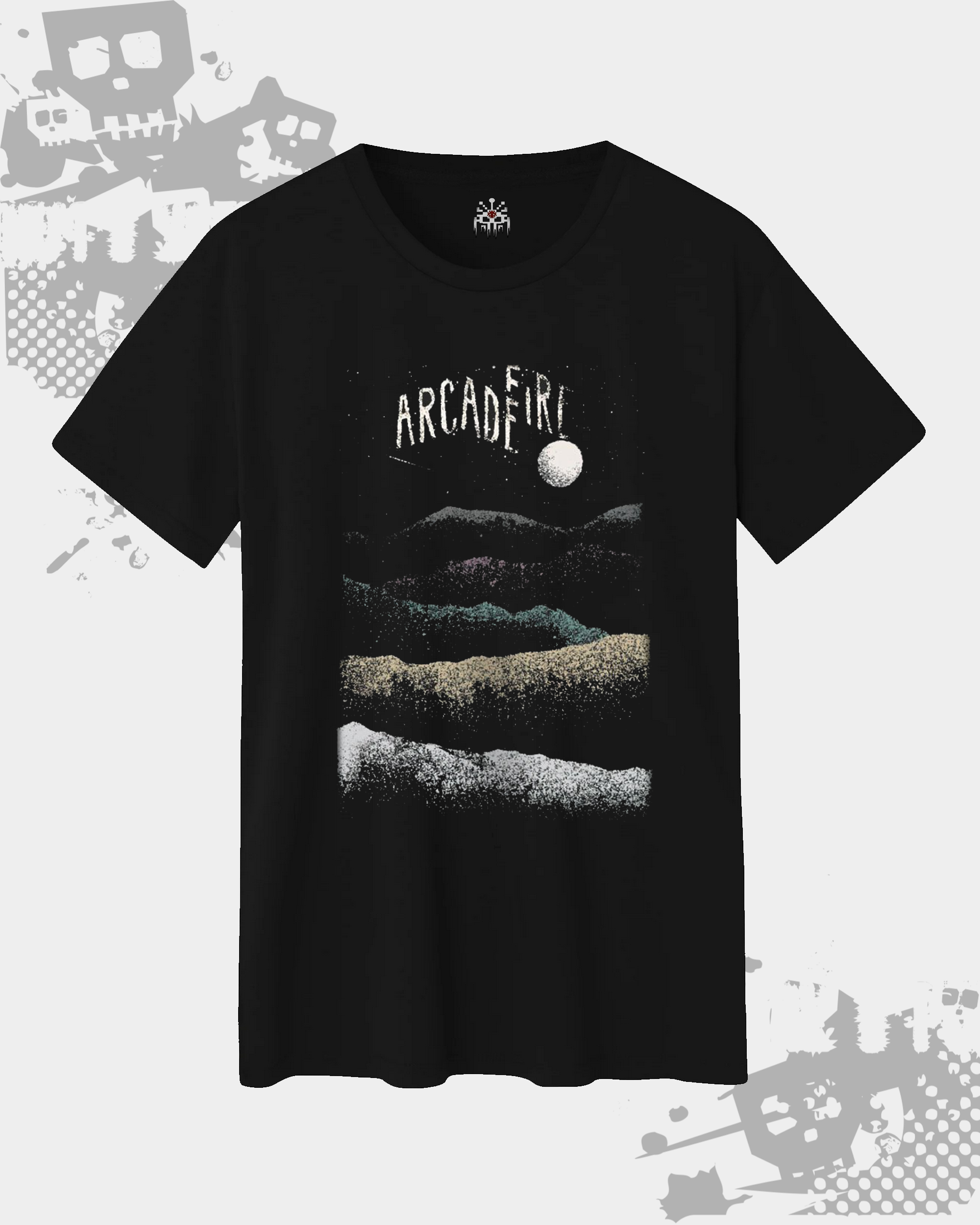 Arcade Fire Black Unisex T-Shirt