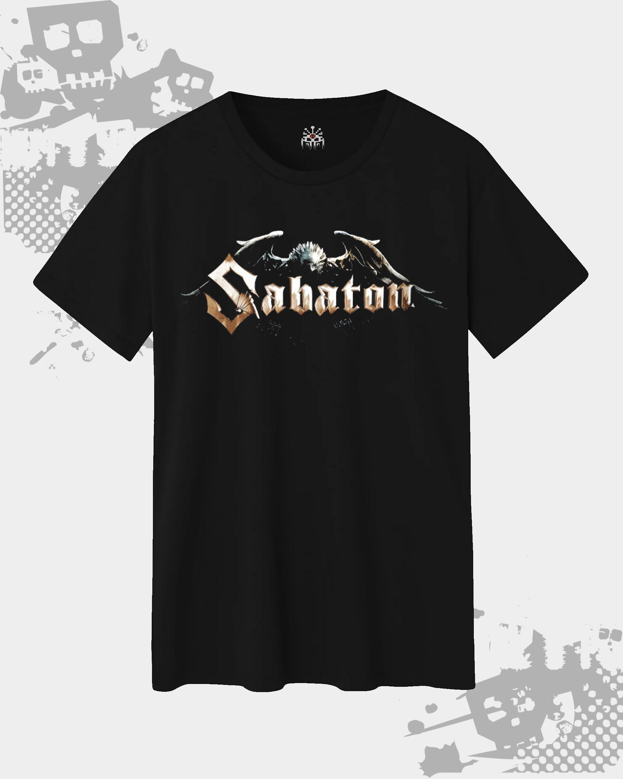 Sabaton Unisex Black T-shirt