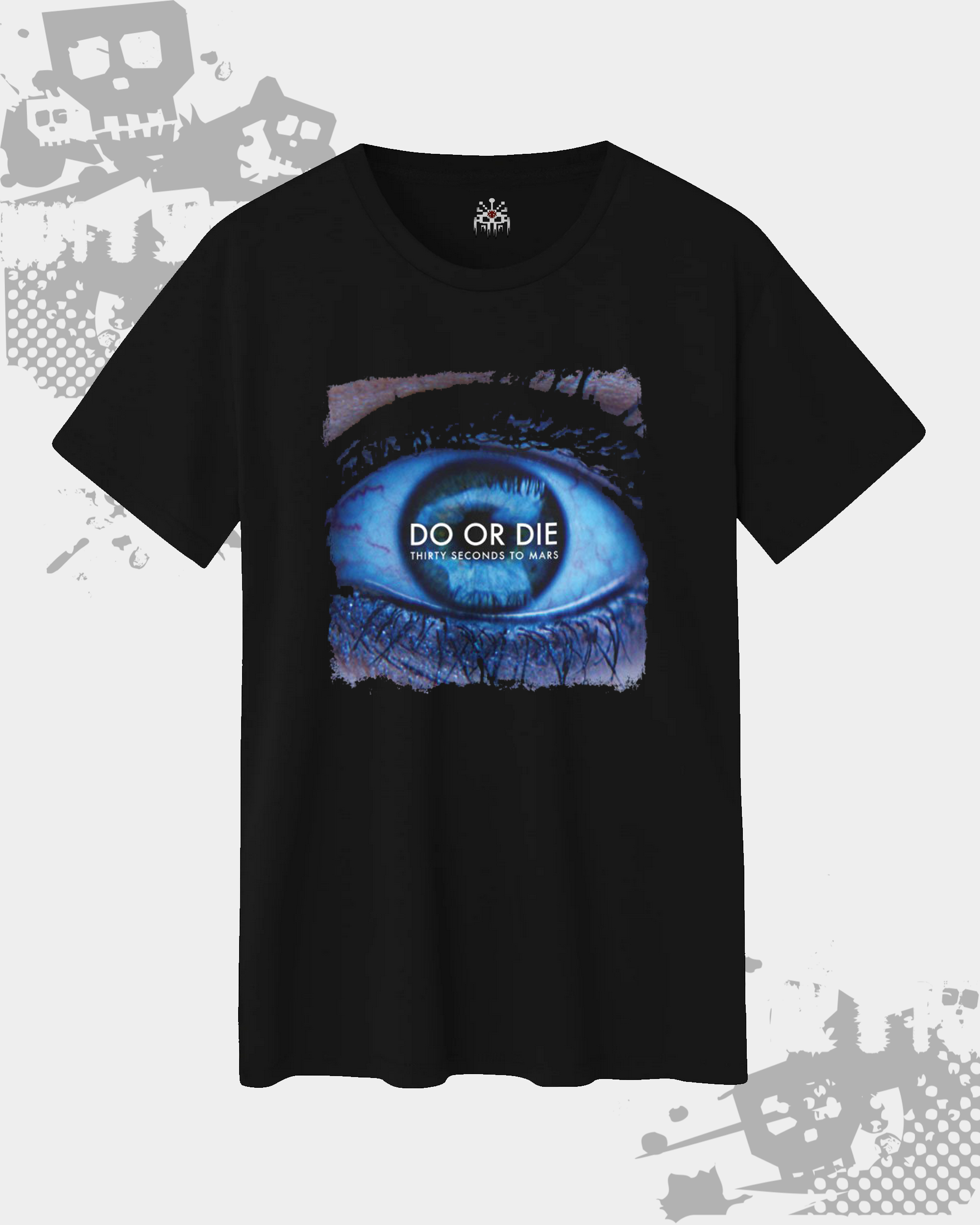 30 Seconds To Mars Black Unisex T-Shirt