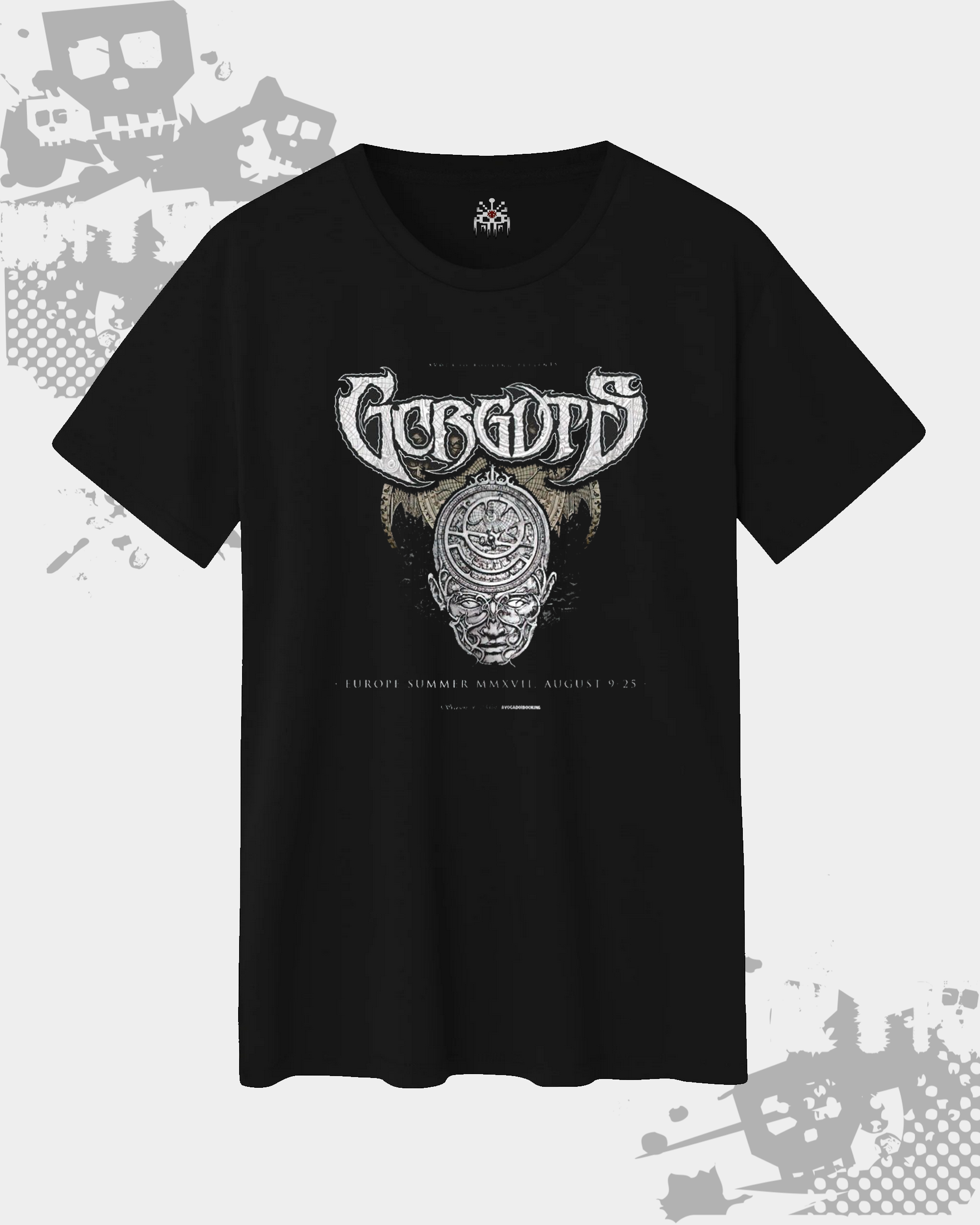 Gorguts Black Unisex T-shirt