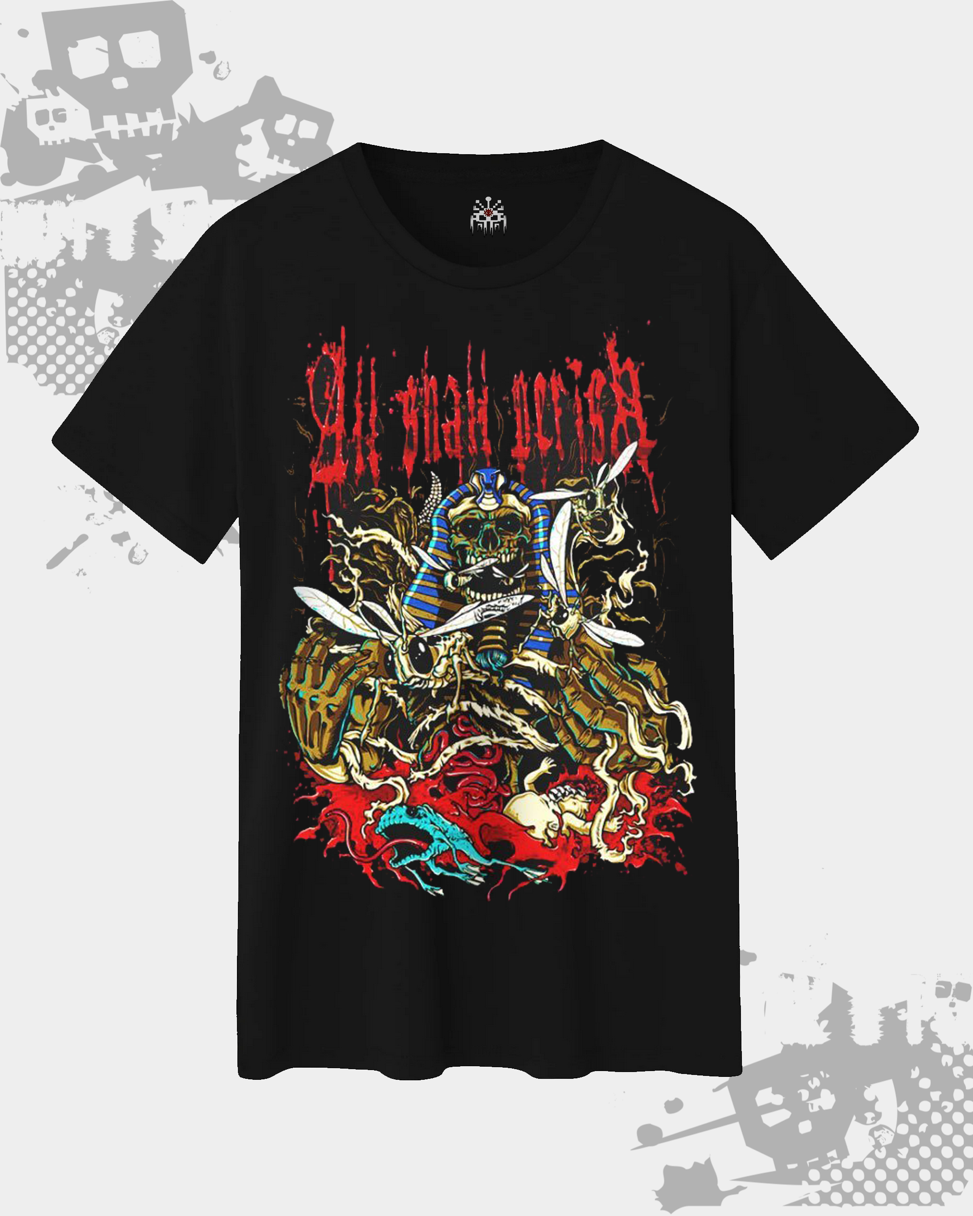 All Shall Perish Black Unisex T-Shirt