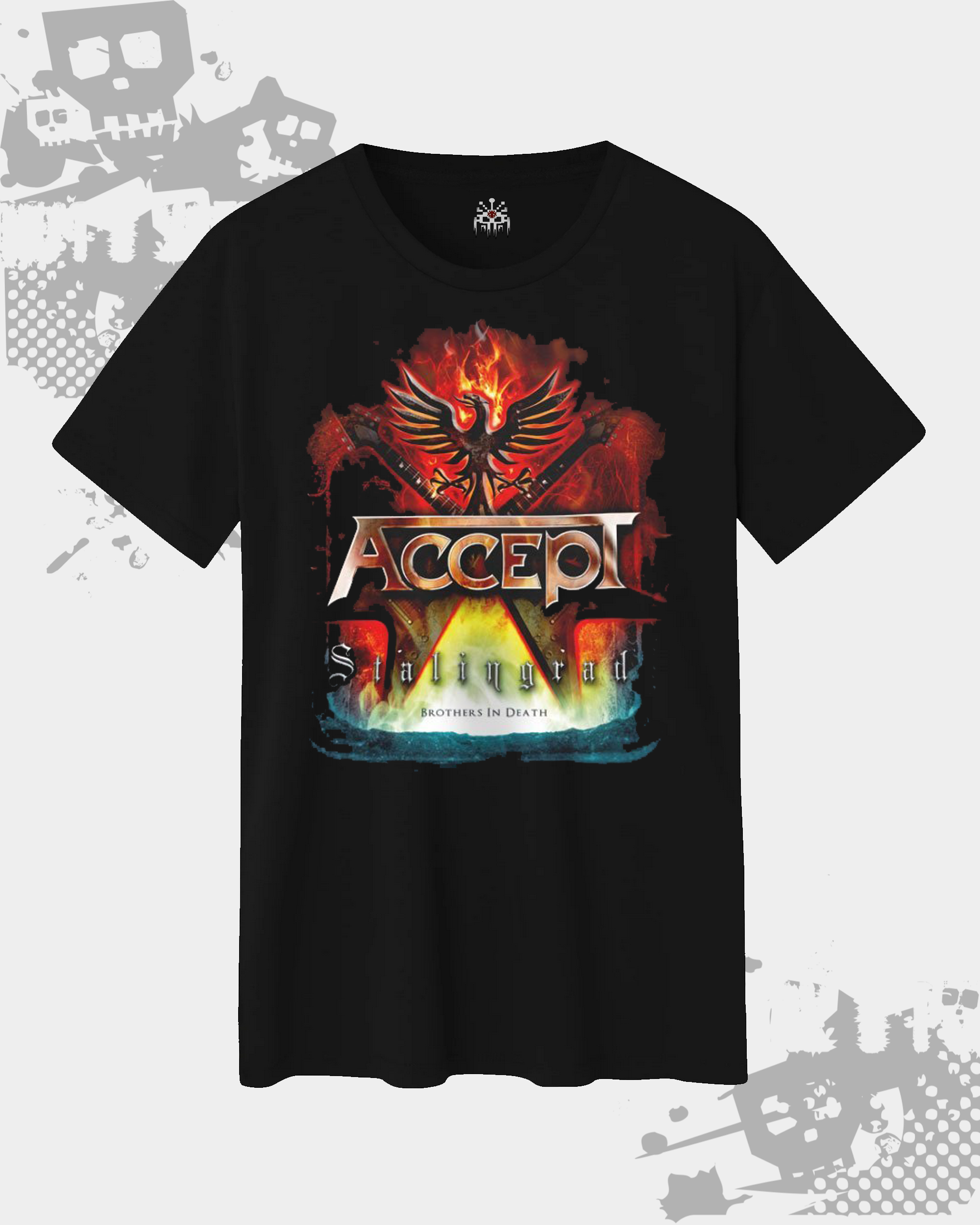 Accept Black Unisex T-Shirt