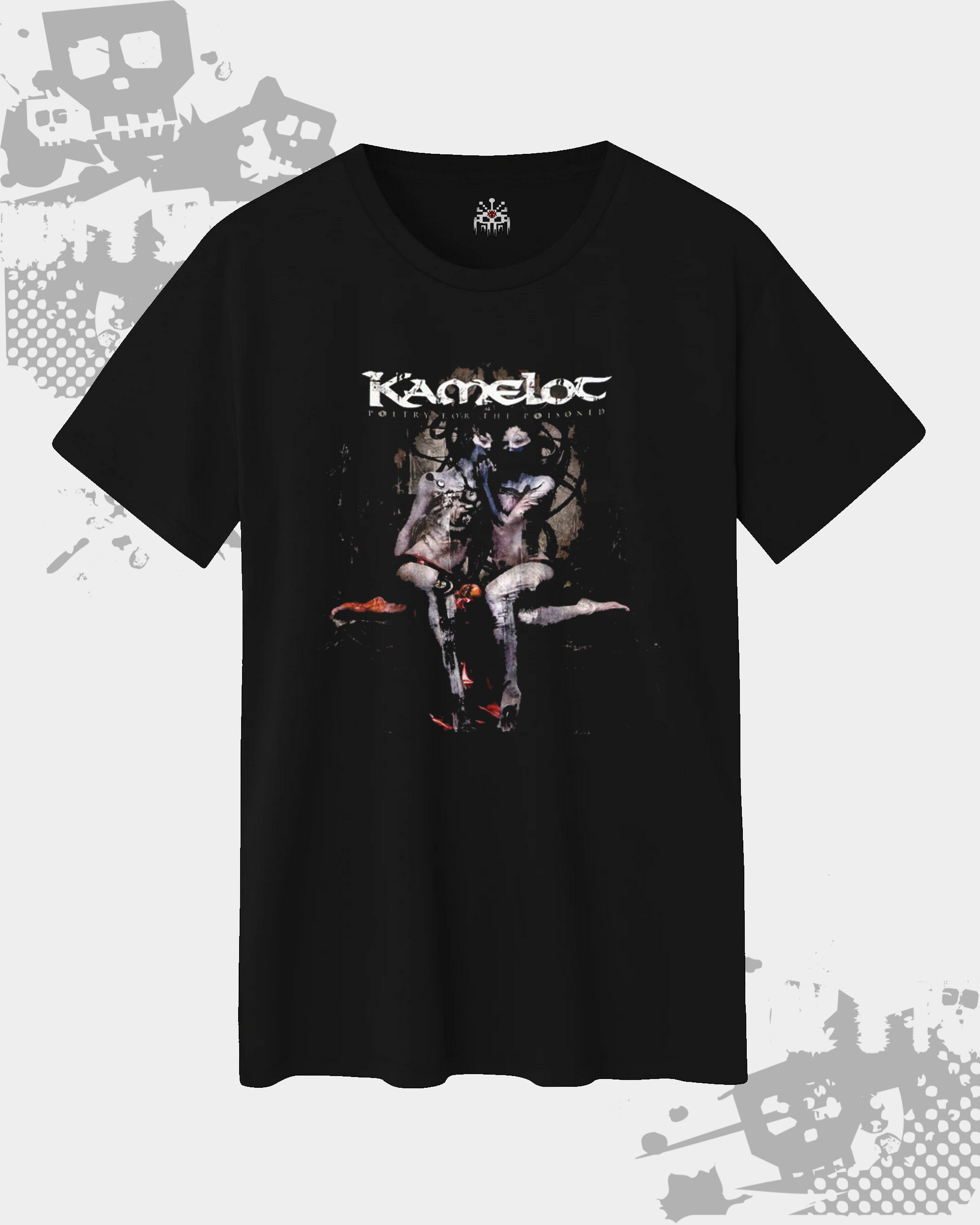 Kamelot Black Unisex T-Shirt