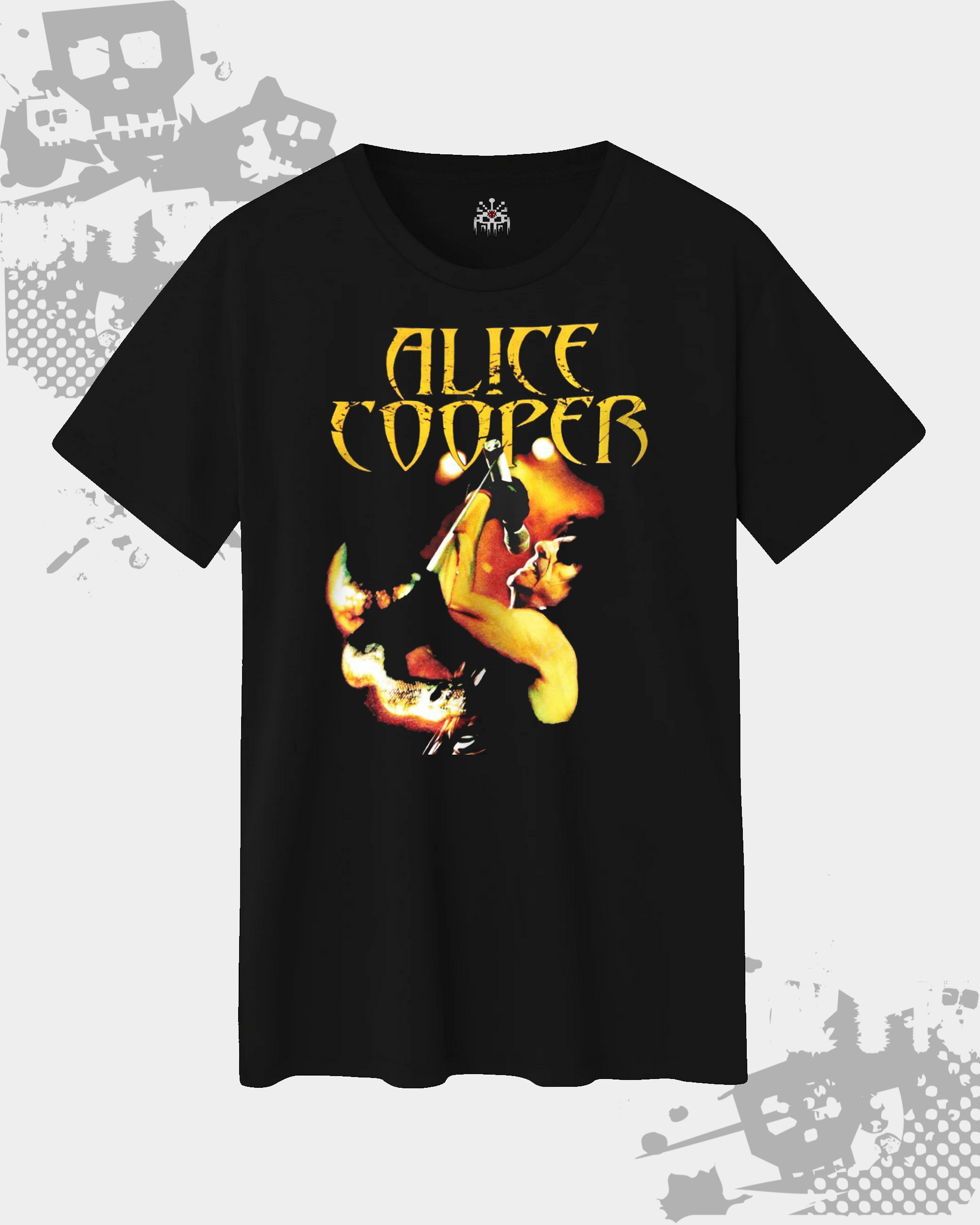 Alice Cooper Black Unisex T-Shirt