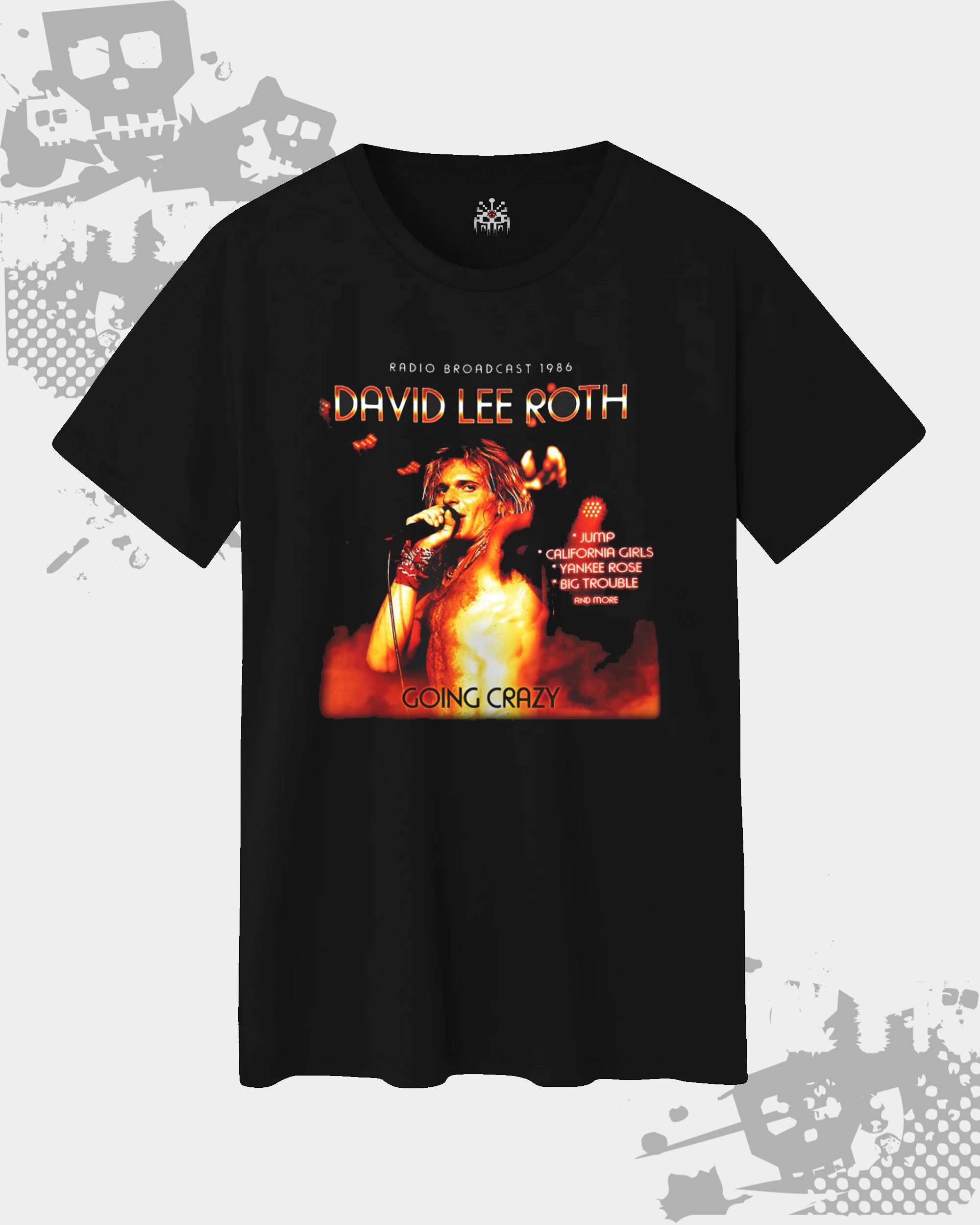 David Lee Roth Band Black Unisex T-Shirt