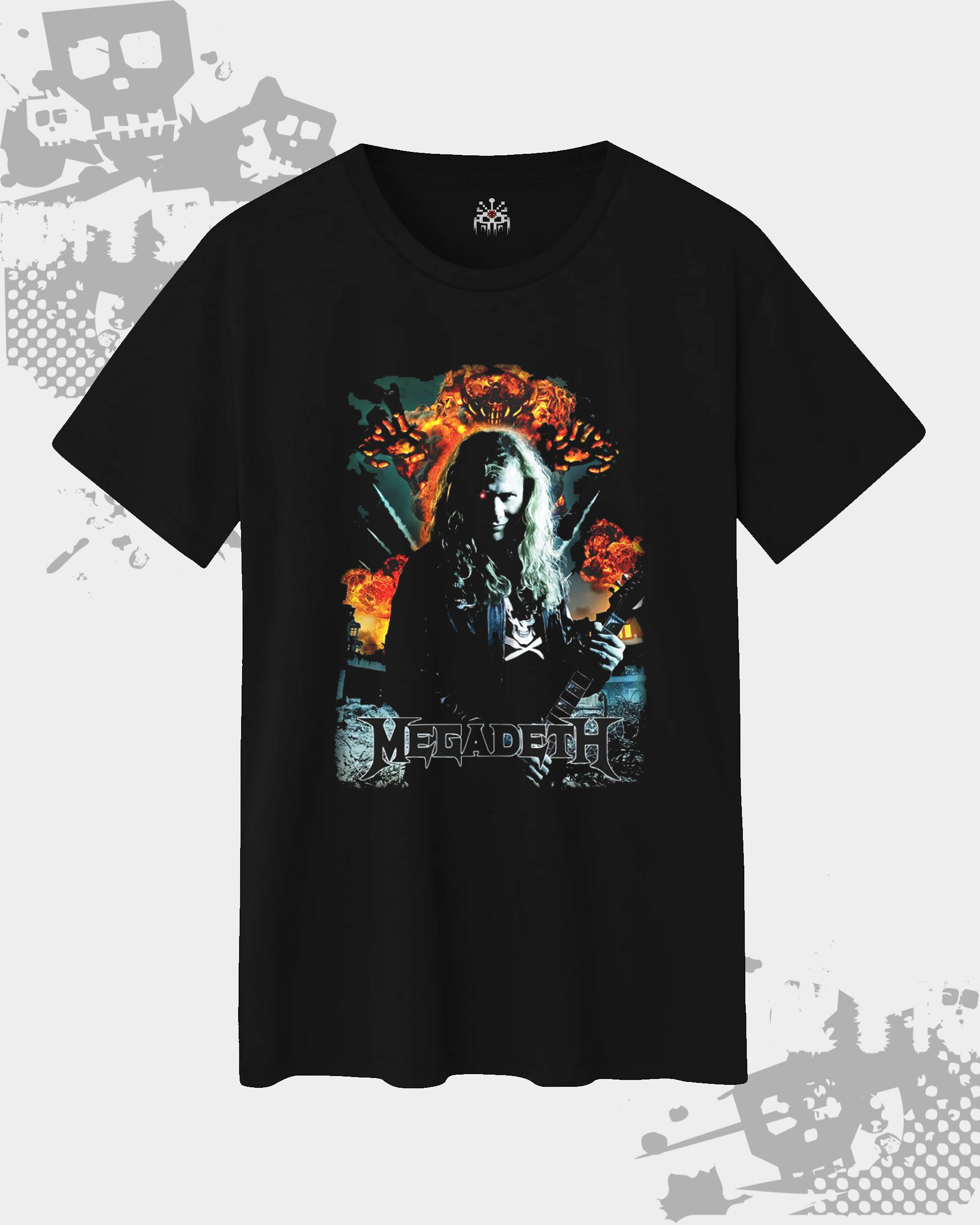 Megadeth Unisex Black T-Shirt