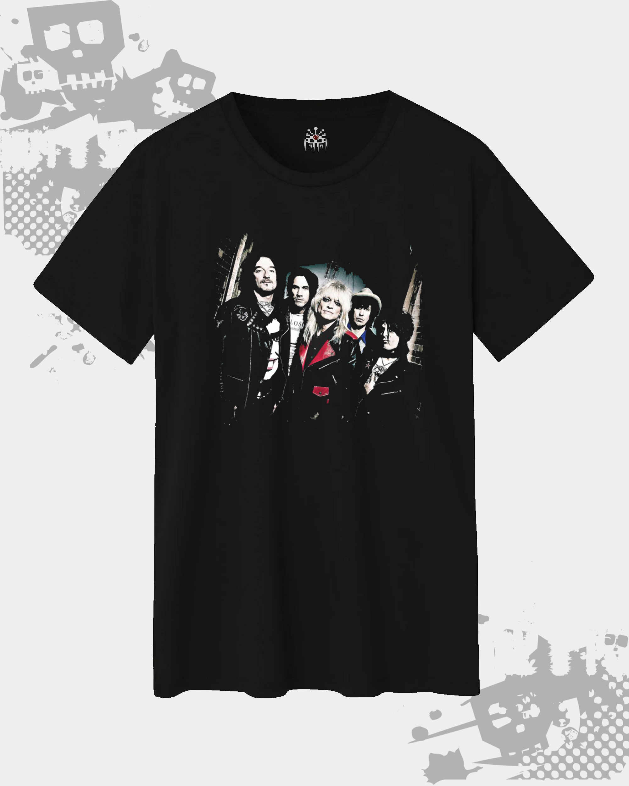 Hanoi Rocks Black Unisex T-Shirt