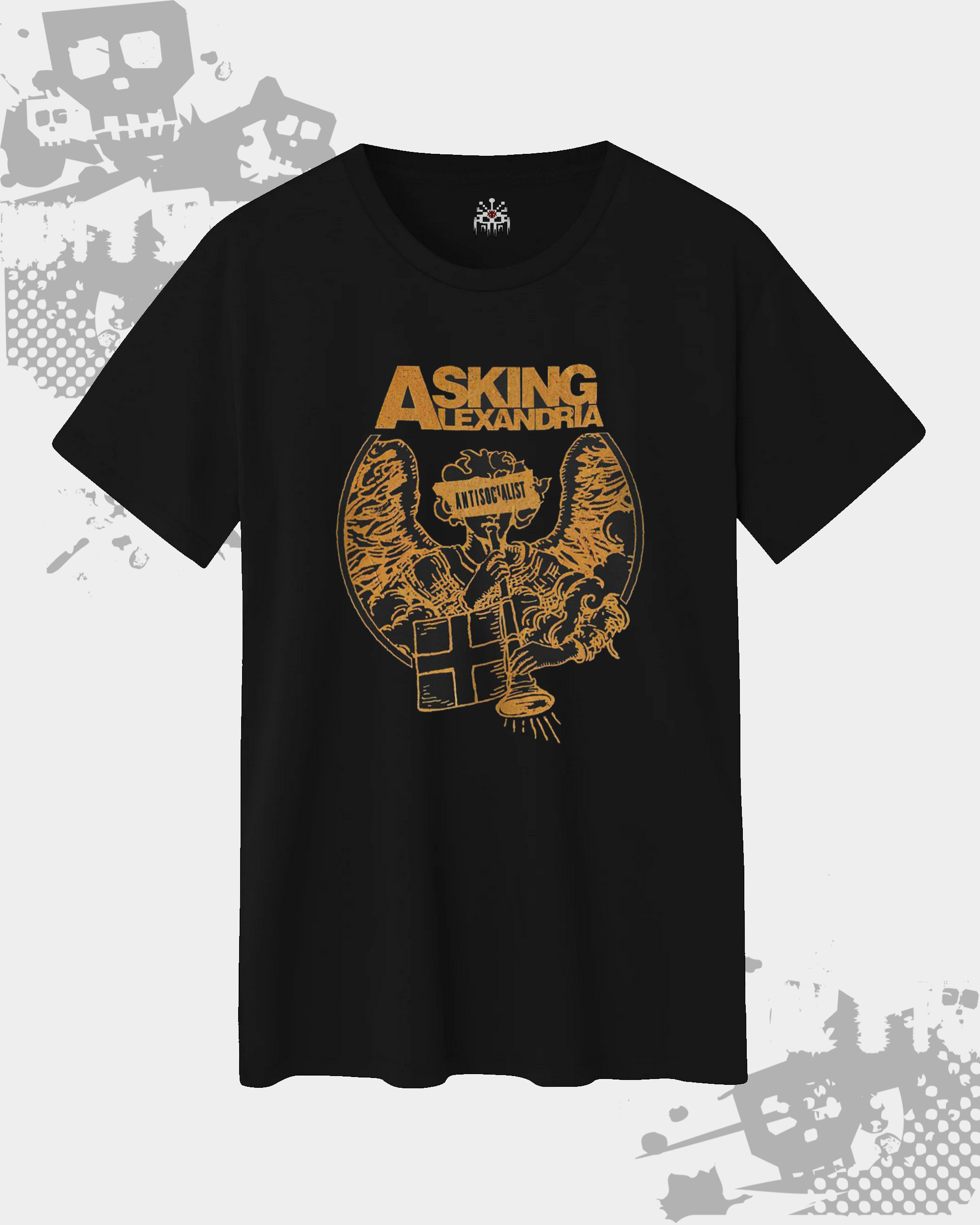 Asking Alexandria Black Unisex T-Shirt