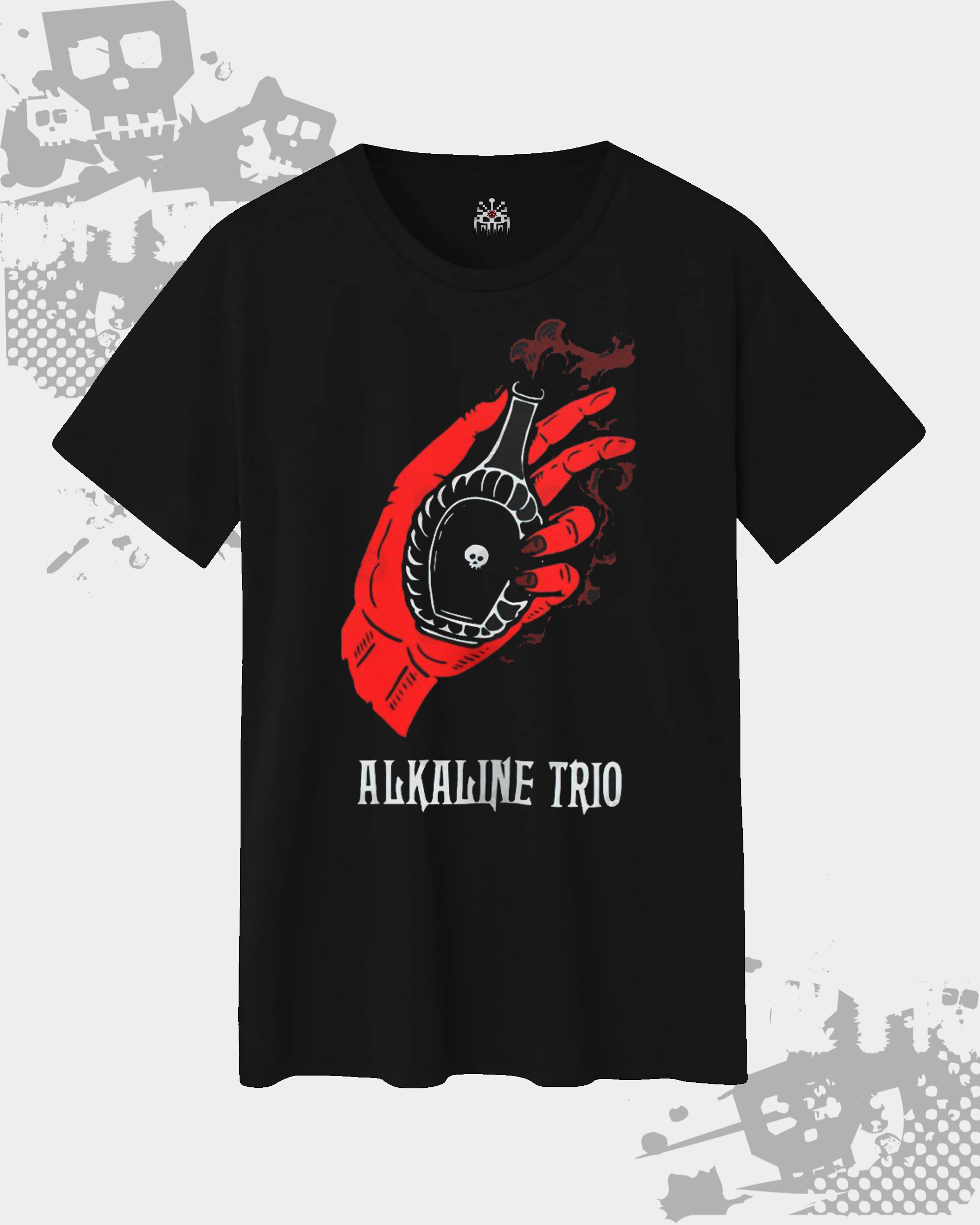 Alkaline Trio Black Unisex T-Shirt