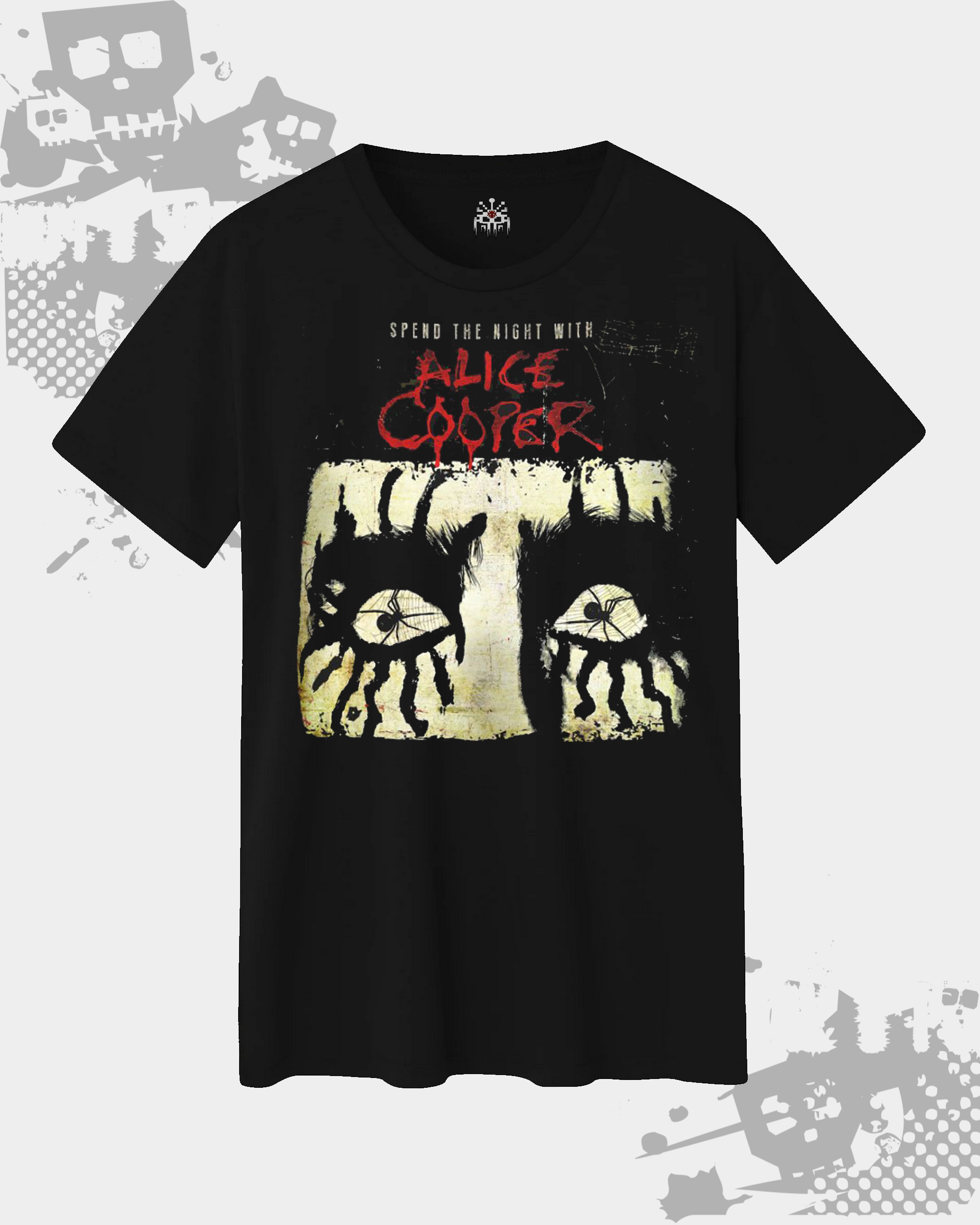 Alice Cooper Black Unisex T-Shirt