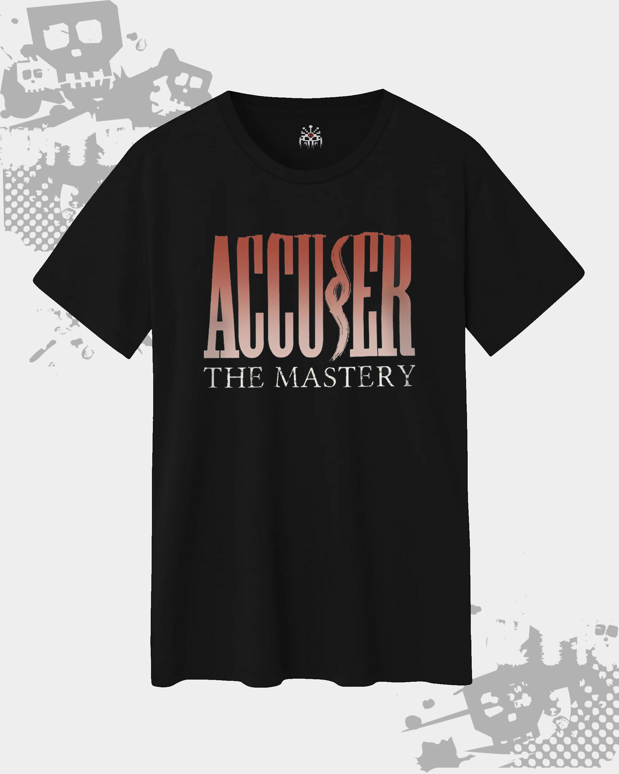 Accuser Black Unisex T-Shirt