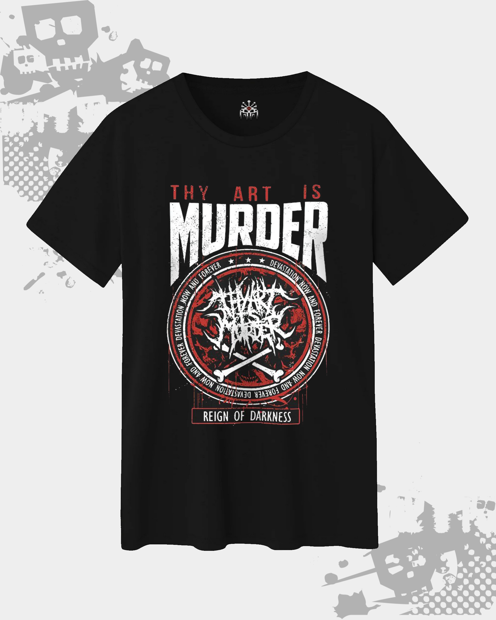 Thy Art Is Murder Unisex Black T-shirt