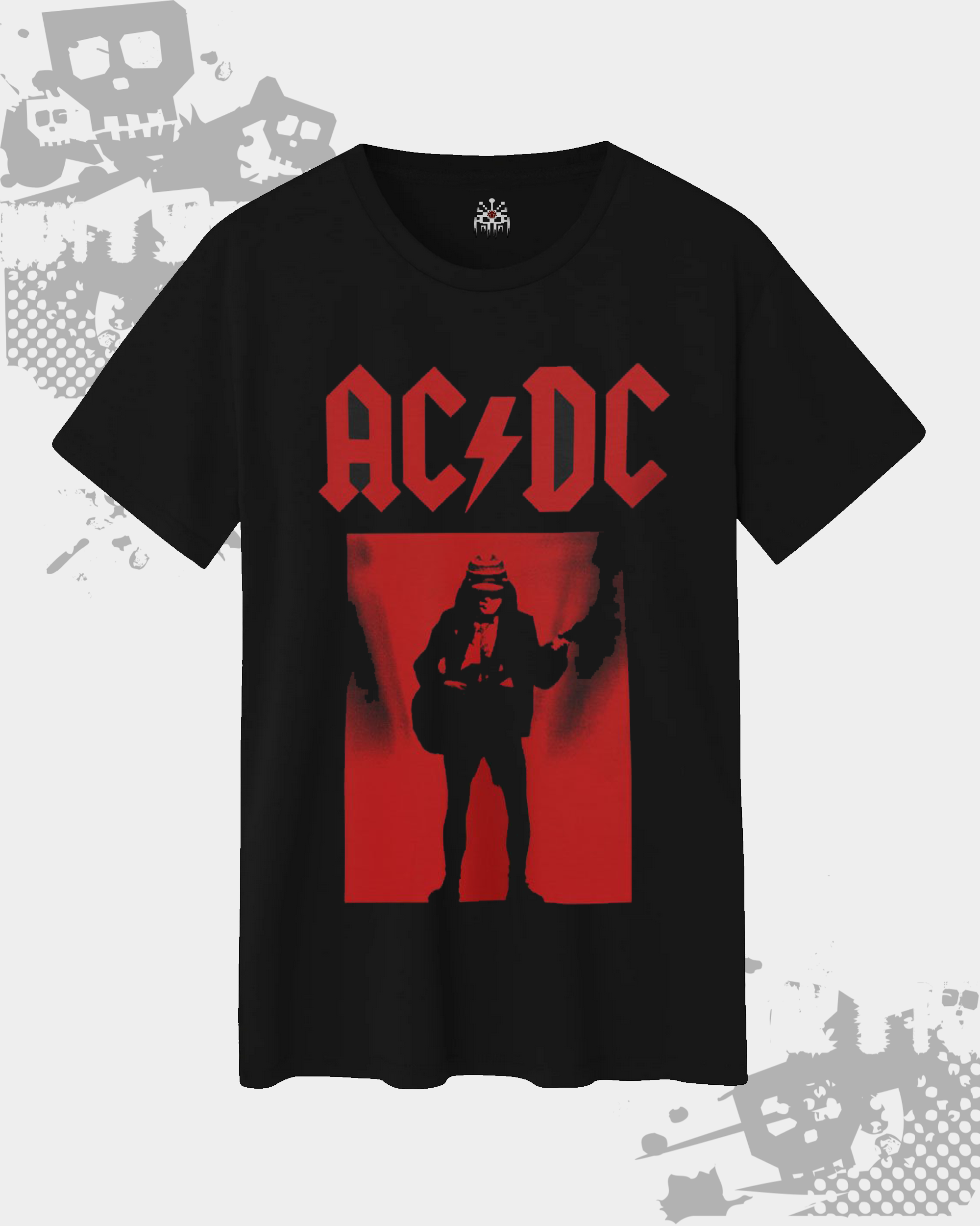 AC/DC Angus Young Black Unisex T-Shirt