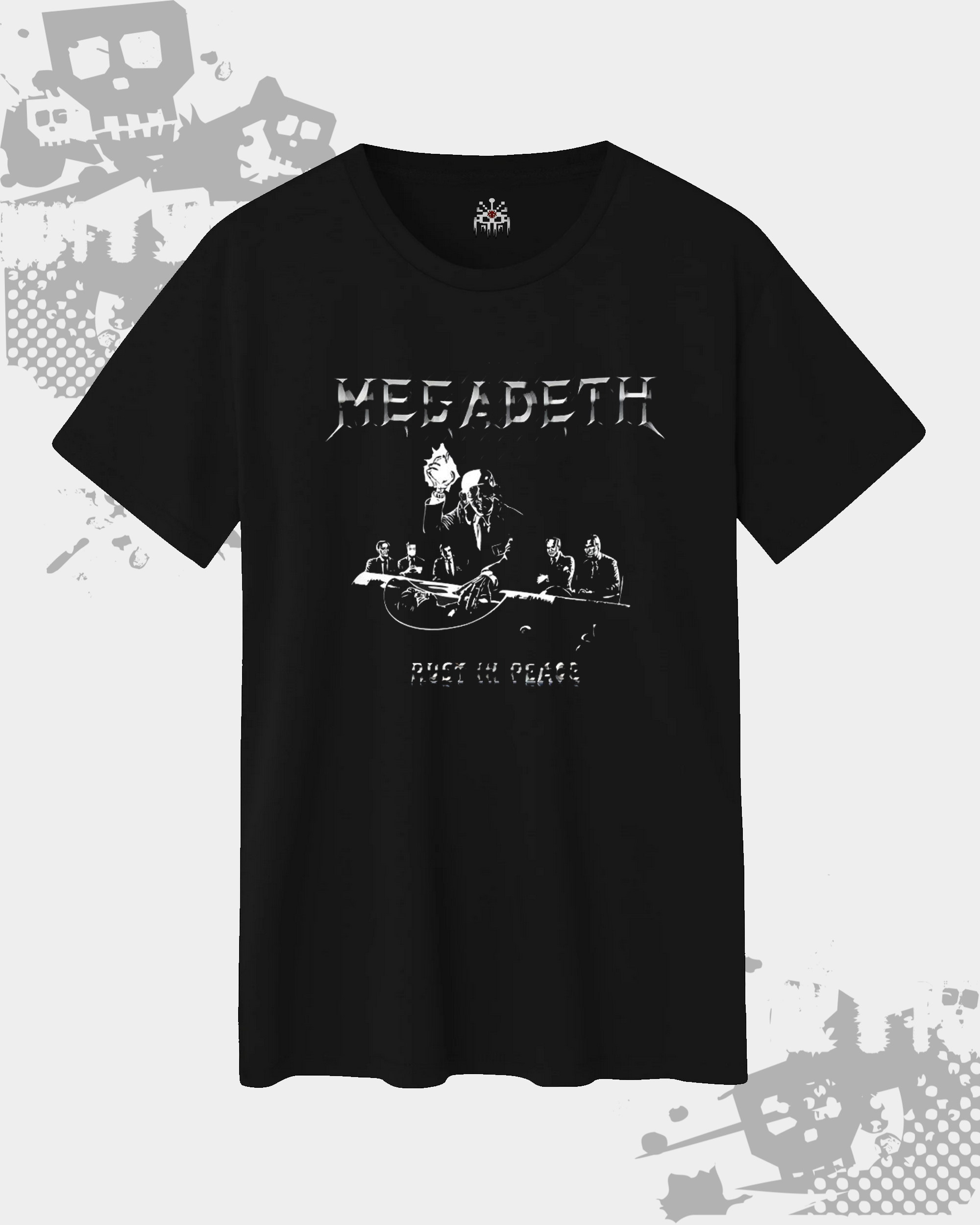 Megadeth Unisex Black T-Shirt