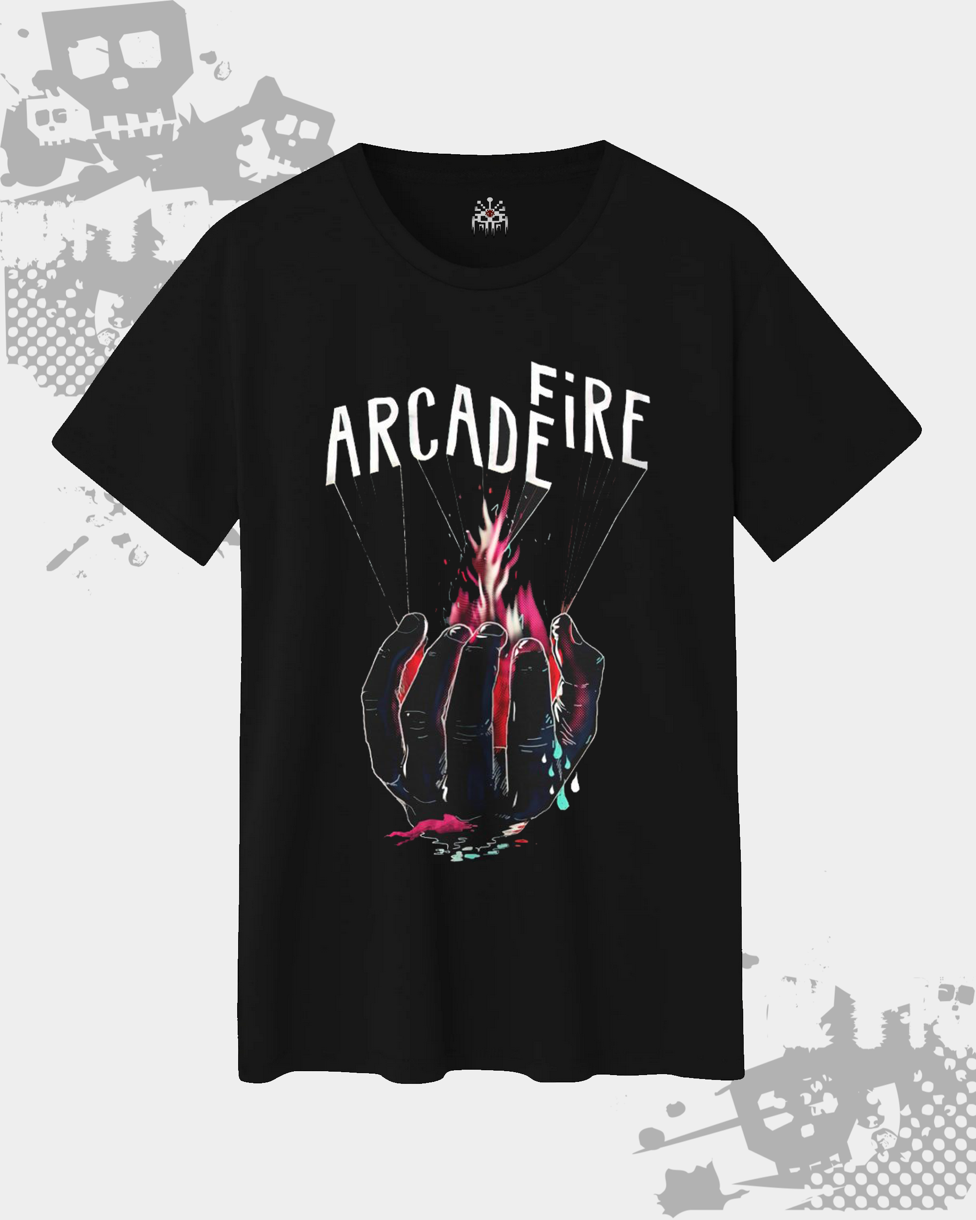 Arcade Fire Black Unisex T-Shirt