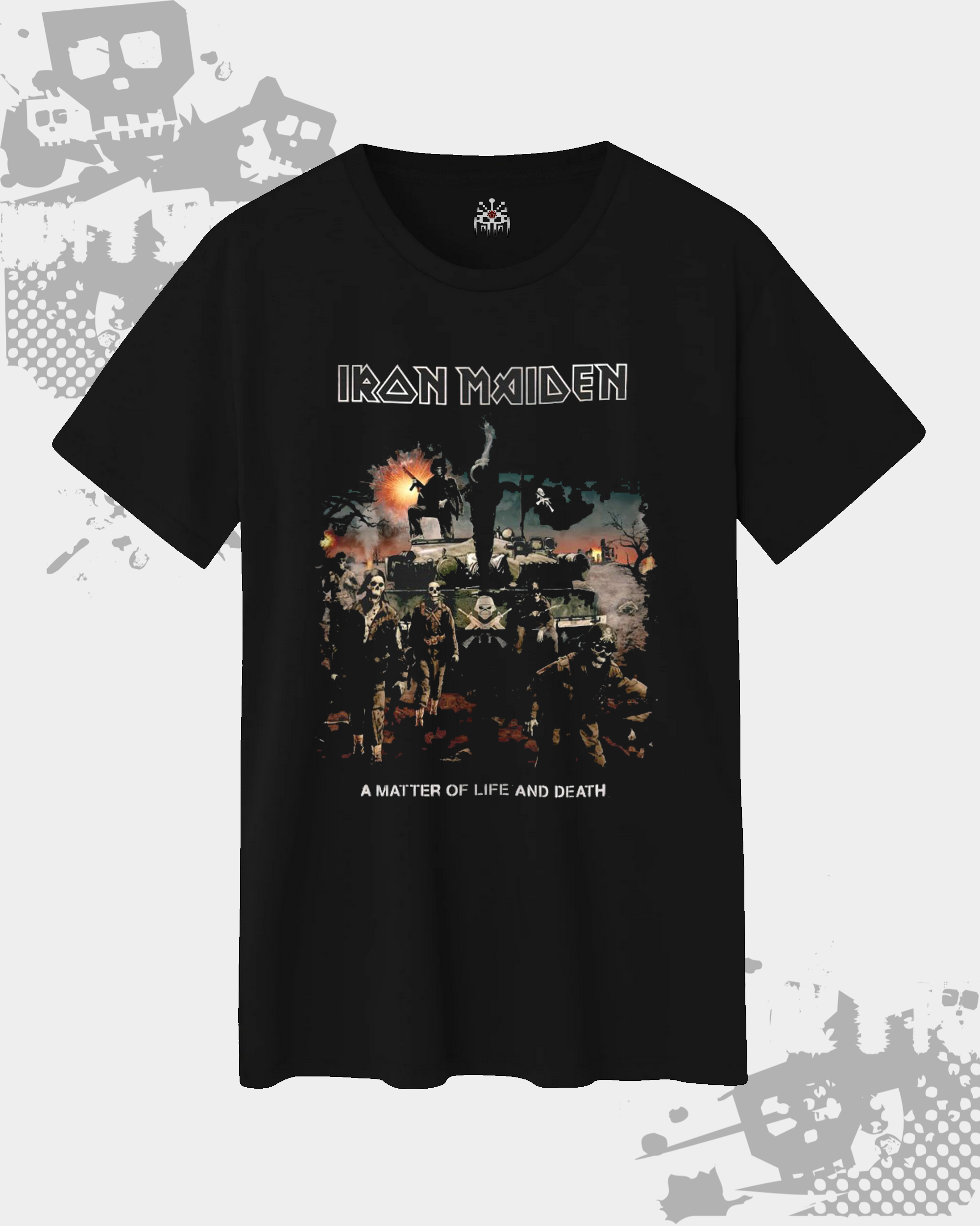 Iron Maiden Black Unisex T-Shirt
