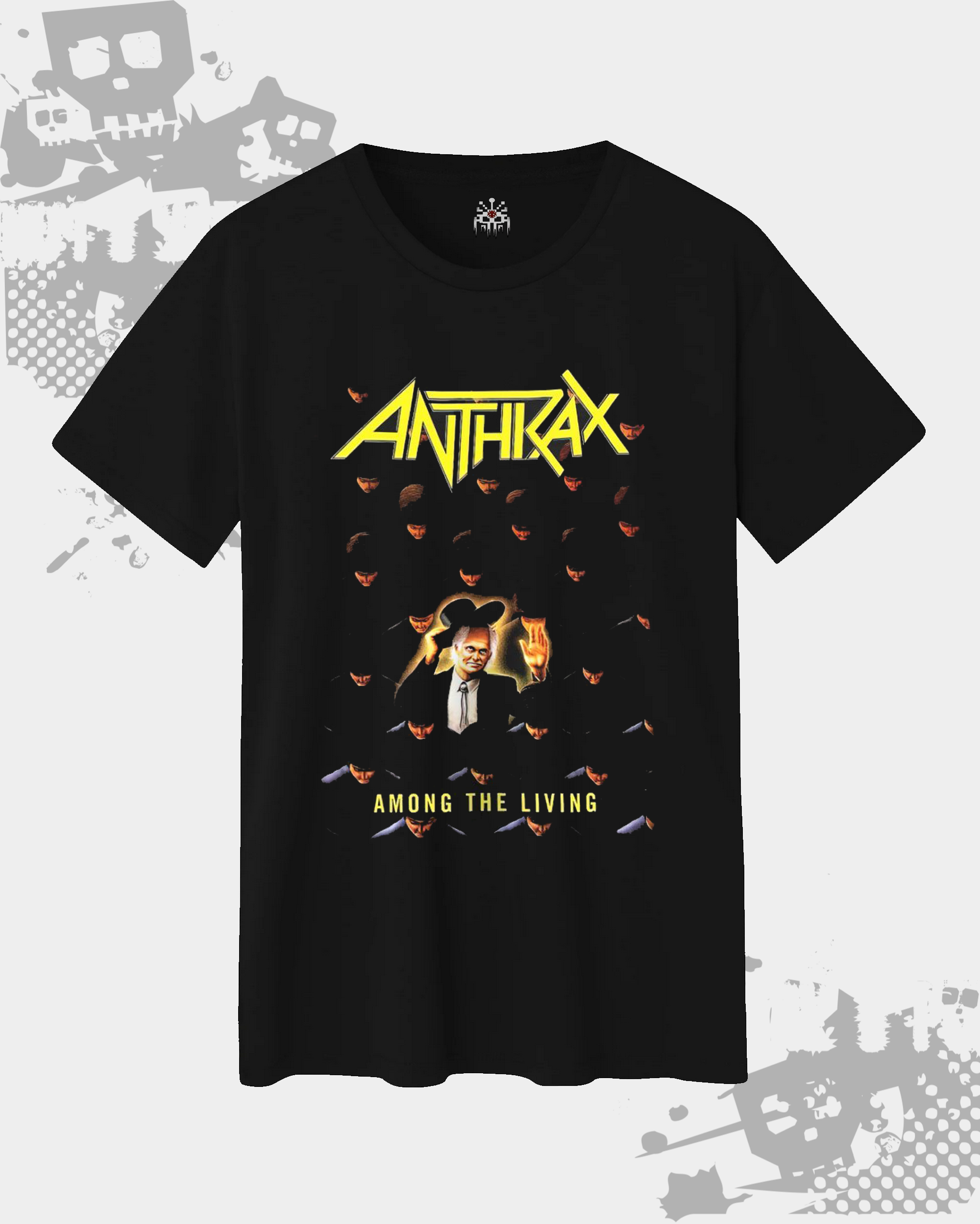 Anthrax Black Unisex T-Shirt