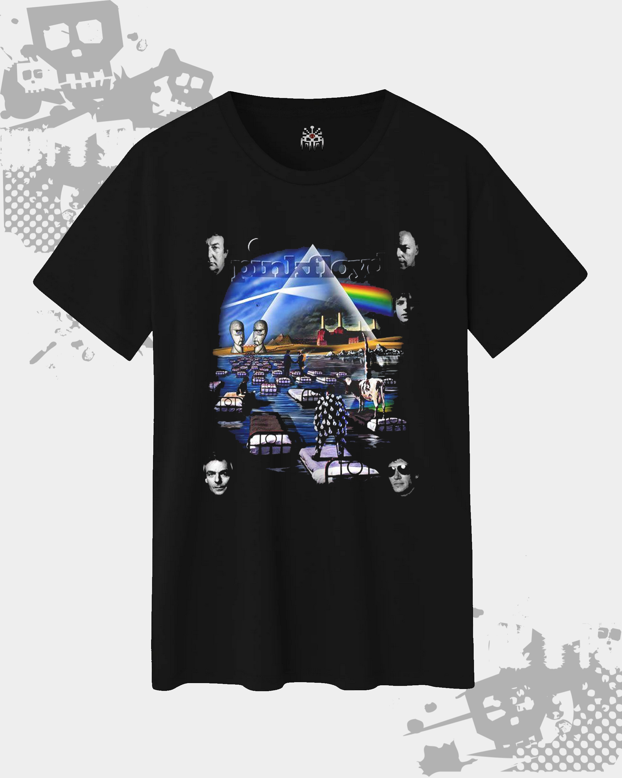 Pink Floyd Black Unisex T-shirt
