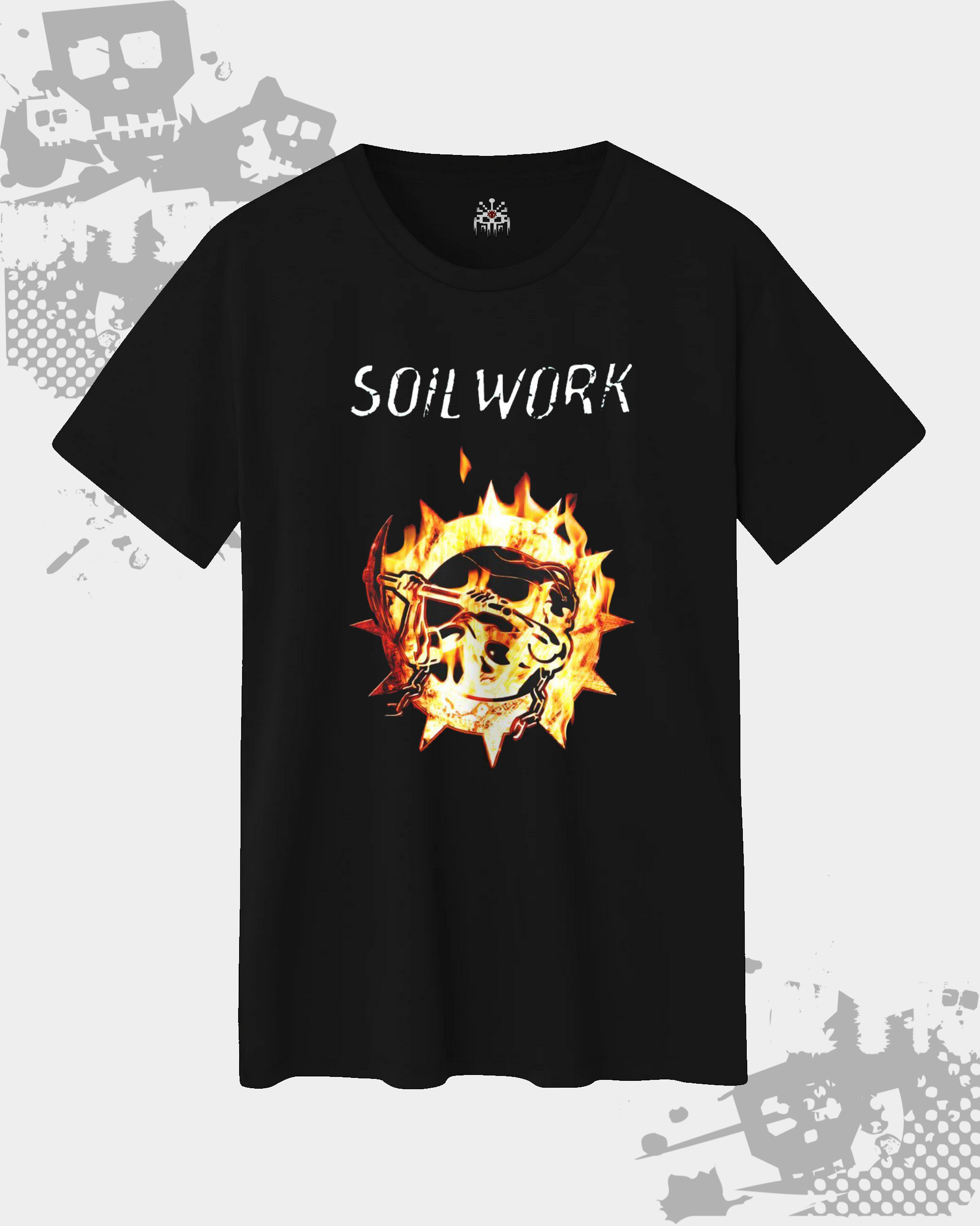 Soilwork Black Unisex T-shirt